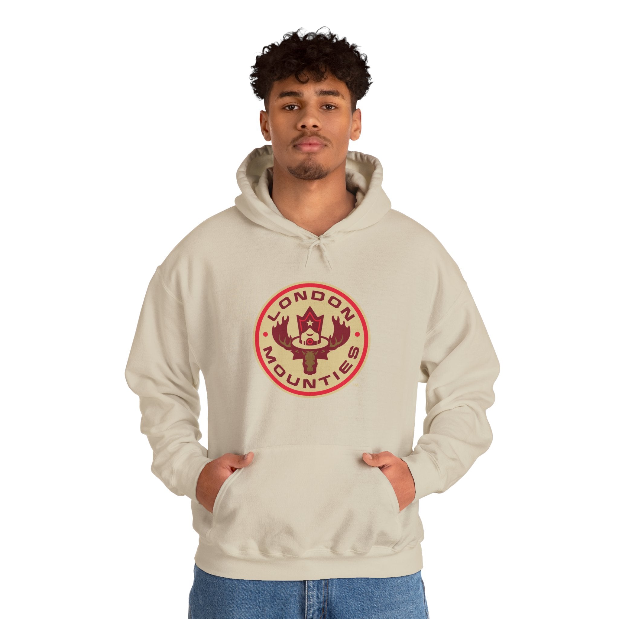 NLL UnBOXed London Mounties Primary Logo Hoodie