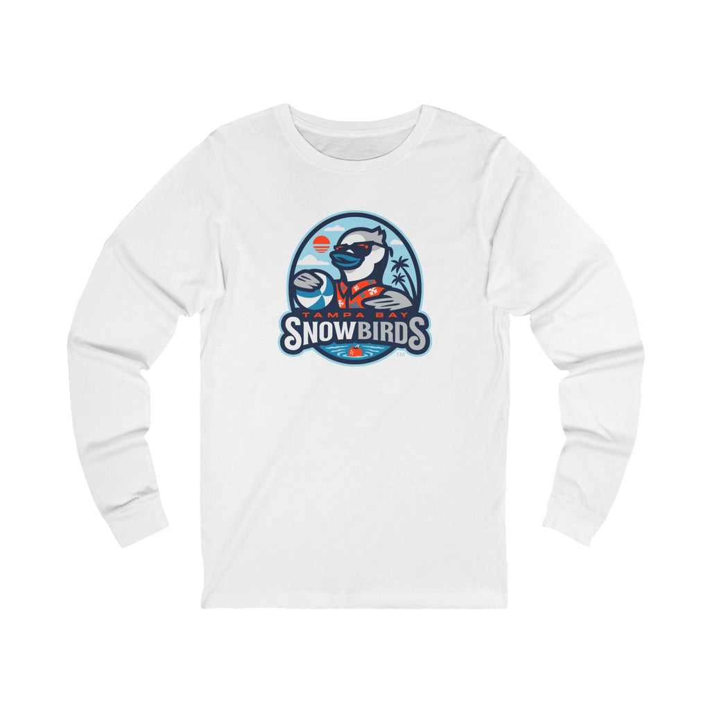 NLL UnBOXed Tampa Bay Snowbirds Primary Logo Long-Sleeve Tee