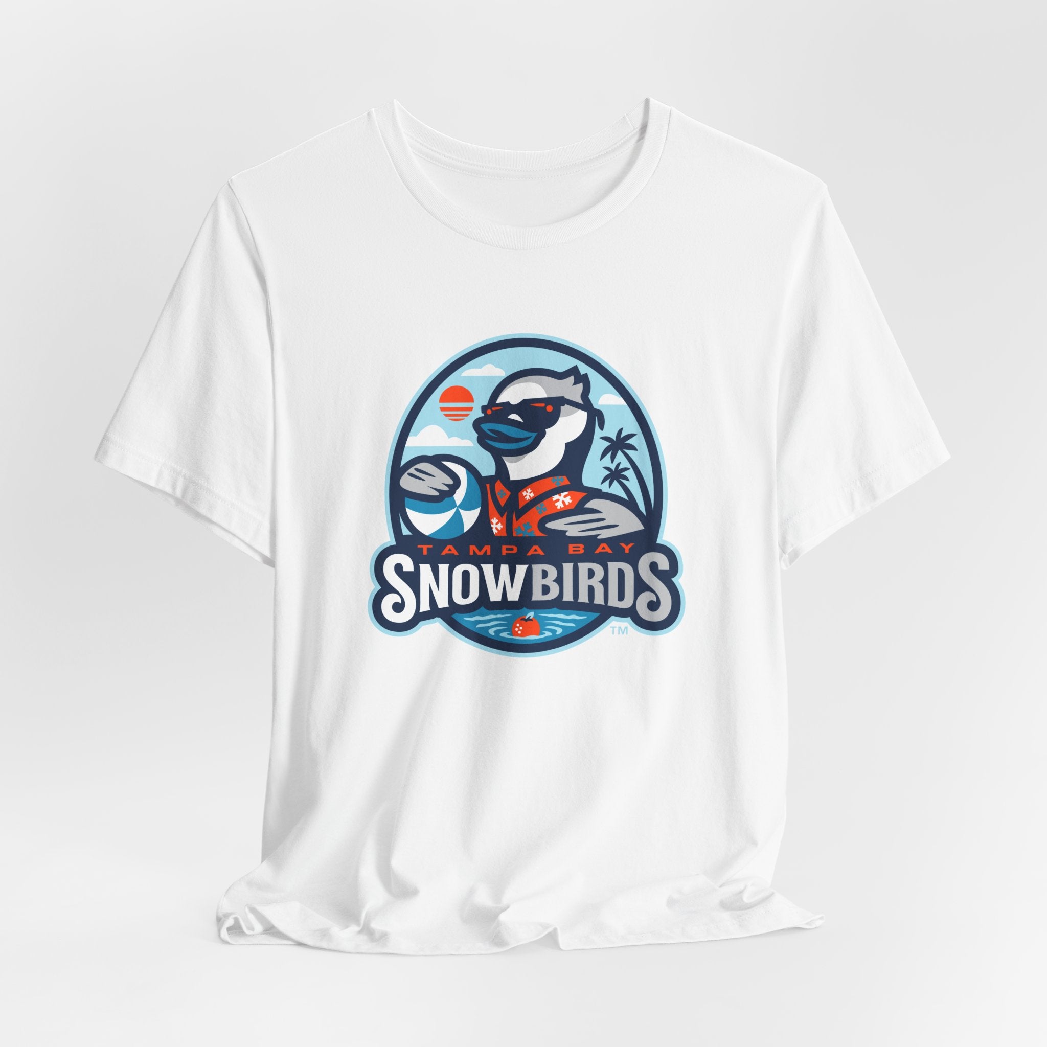 NLL UnBOXed Tampa Bay Snowbirds Primary Logo Short-Sleeve Tee
