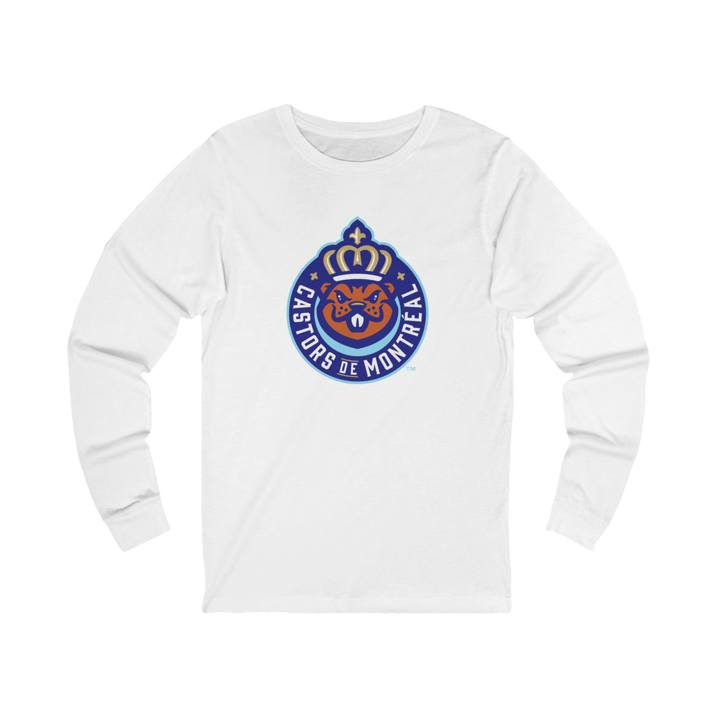 NLL UnBOXed Montréal Castors Primary Logo Long-Sleeve Tee