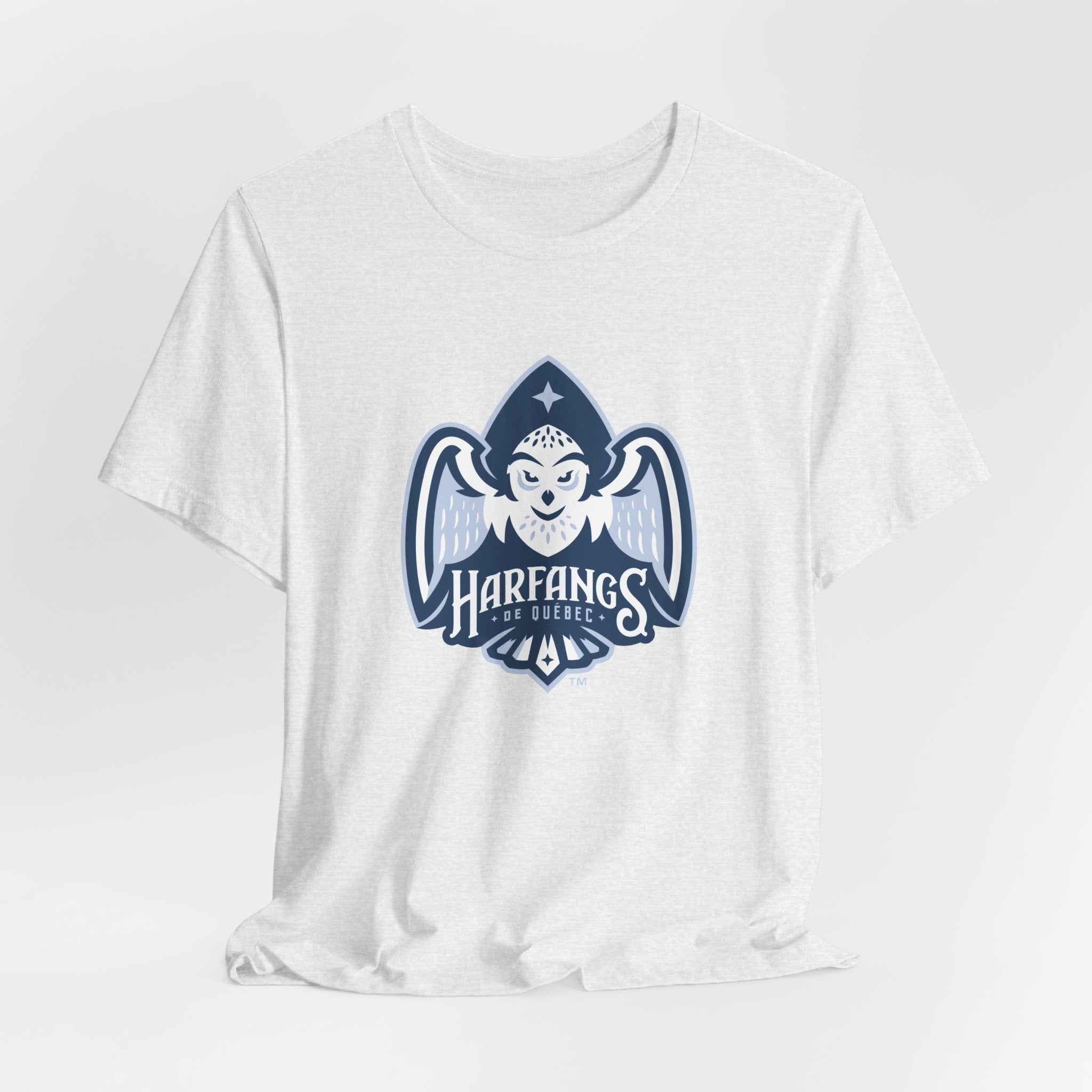 NLL UnBOXed Québec Harfangs Primary Logo Short-Sleeve Tee
