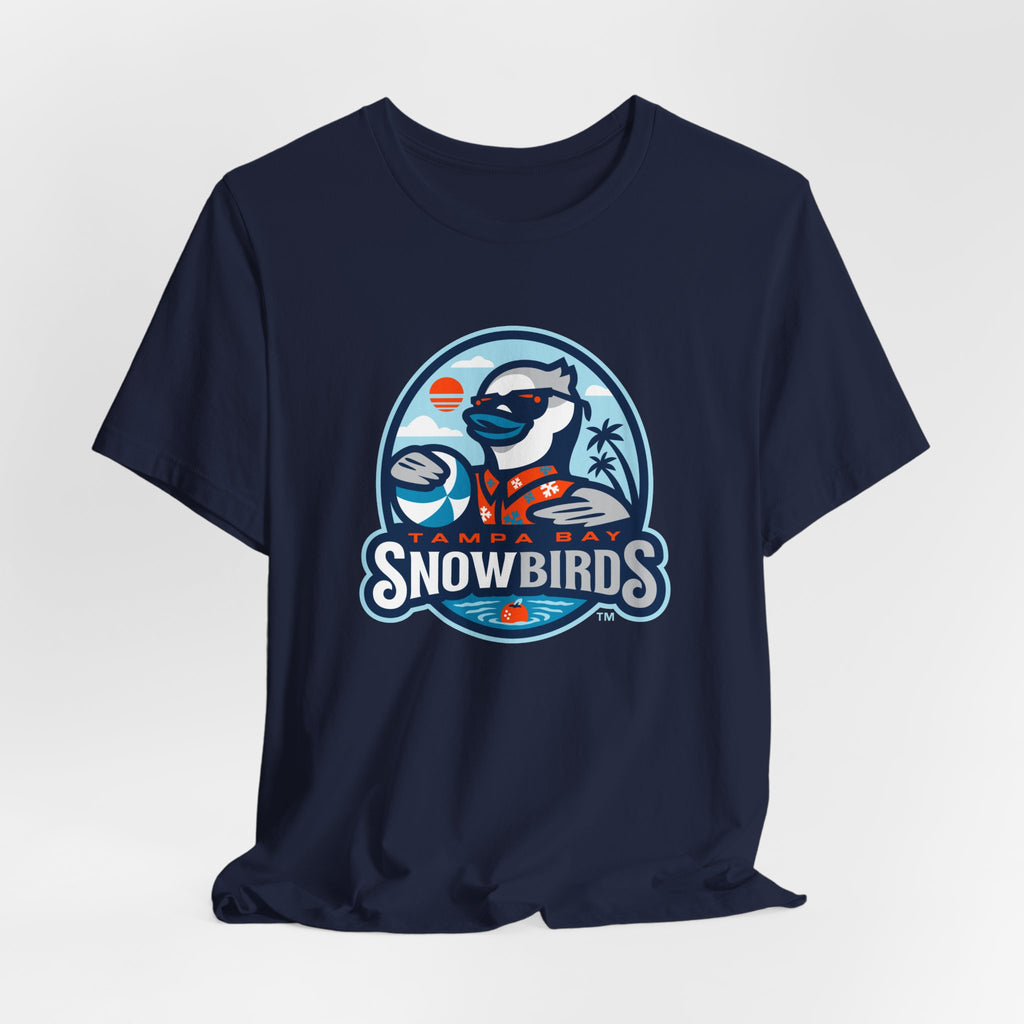 NLL UnBOXed Tampa Bay Snowbirds Primary Logo Short-Sleeve Tee