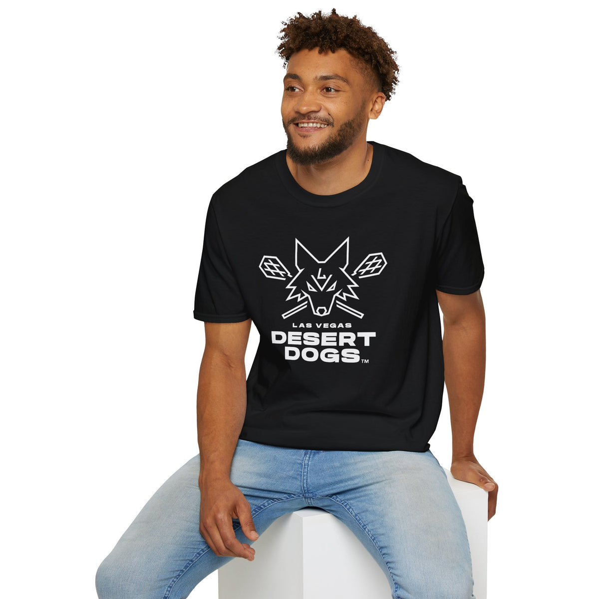 NLL Las Vegas Desert Dogs Primary Logo T-Shirt