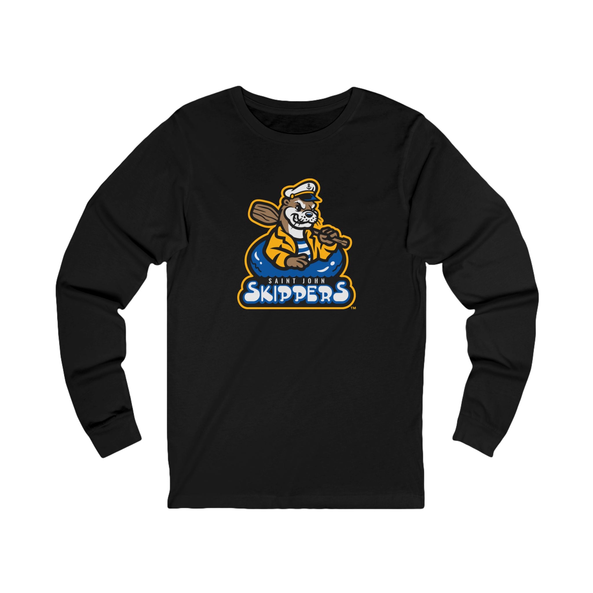 NLL Saint John Skippers Primary Logo Long-Sleeve Tee