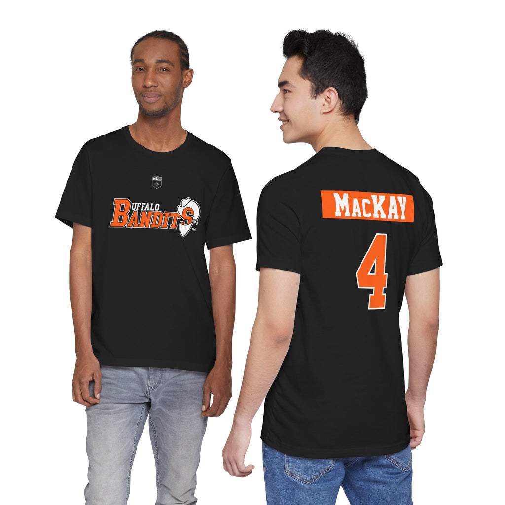 NLL Buffalo Bandits Ian MacKay Short-Sleeve Tee
