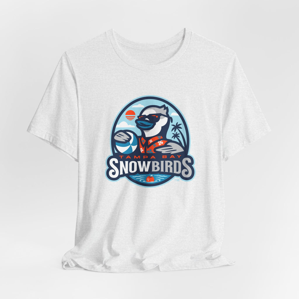 NLL UnBOXed Tampa Bay Snowbirds Primary Logo Short-Sleeve Tee