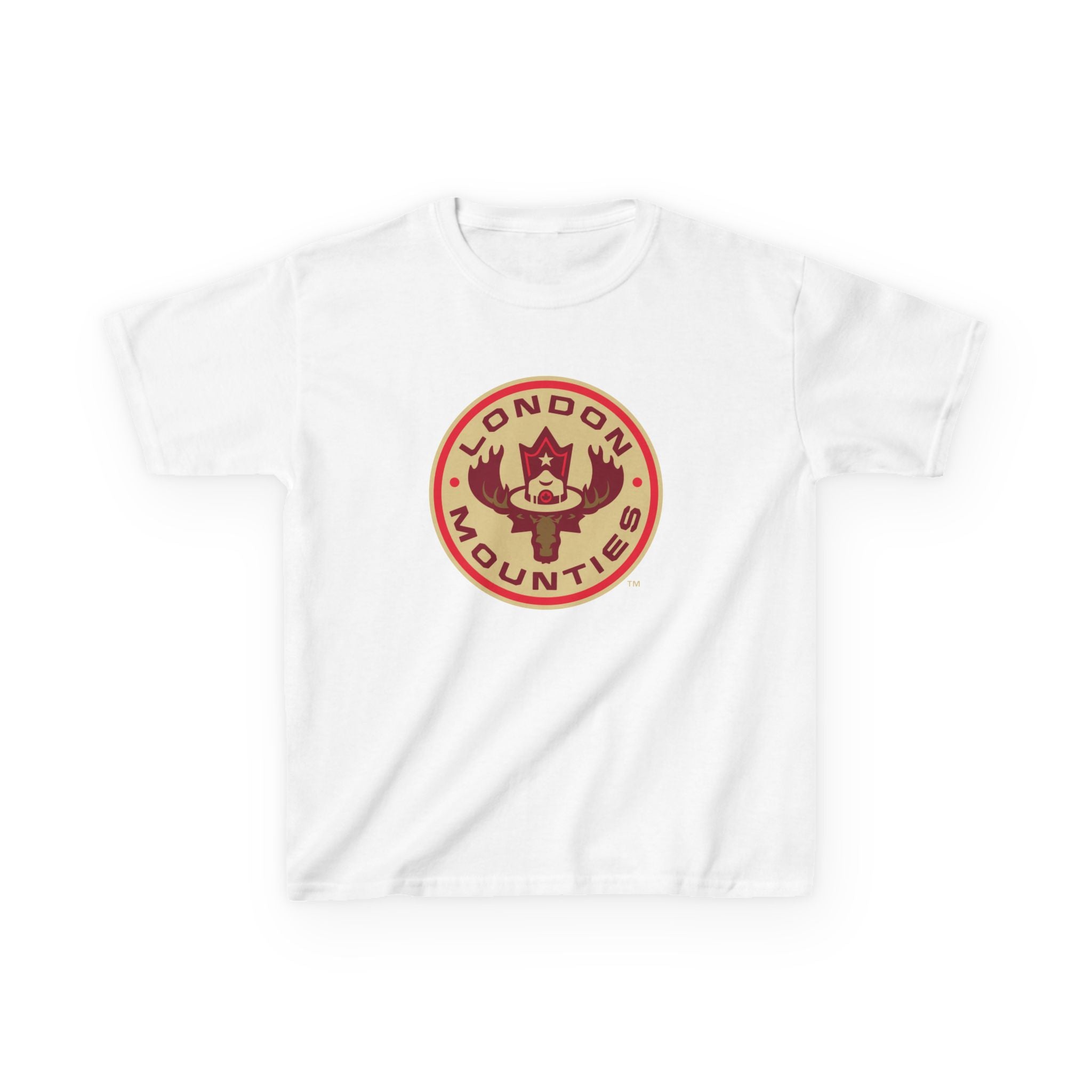 NLL UnBOXed London Mounties Primary Logo Youth Tee