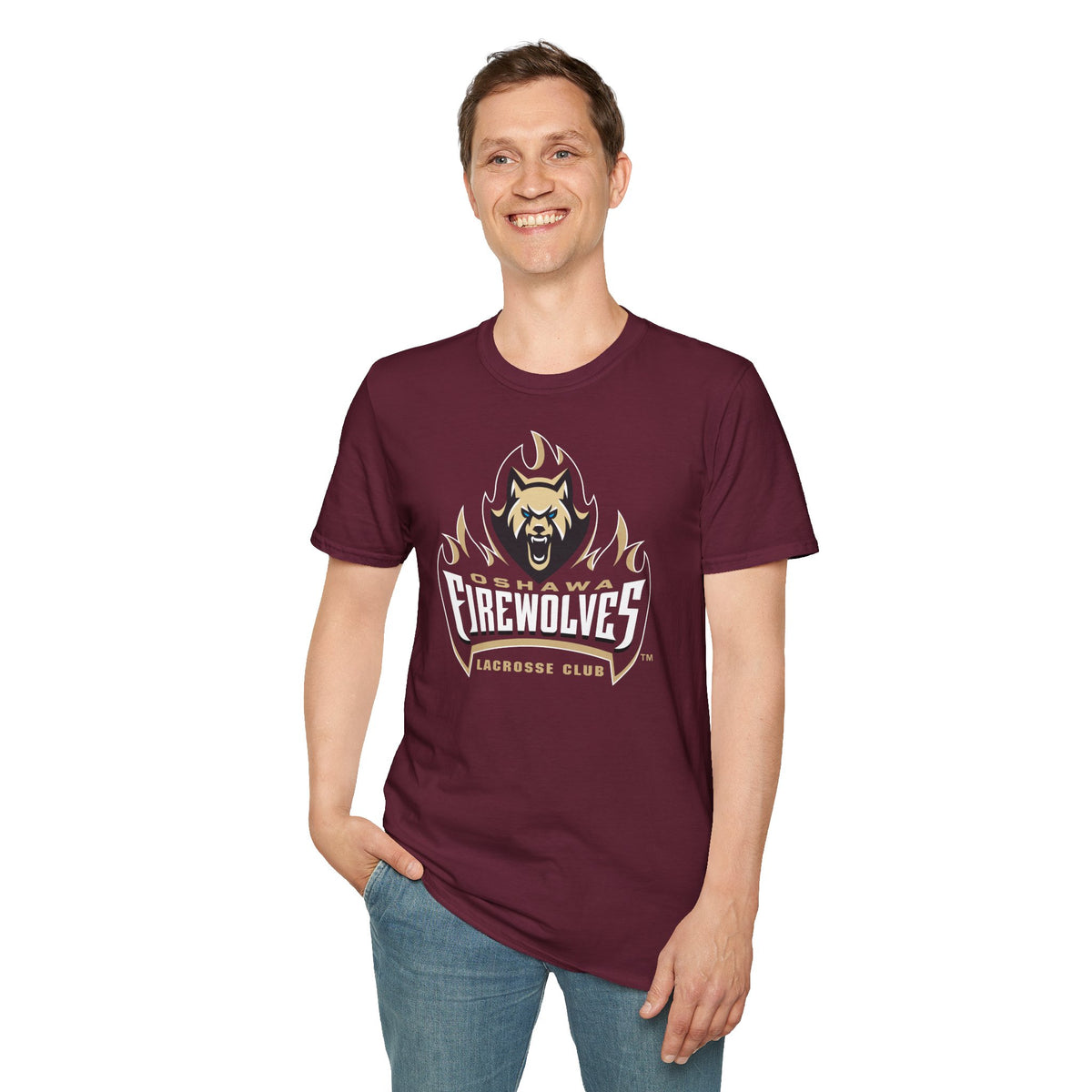 NLL Oshawa FireWolves Primary Logo T-Shirt
