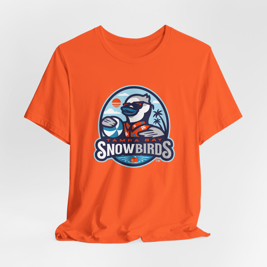NLL UnBOXed Tampa Bay Snowbirds Primary Logo Short-Sleeve Tee