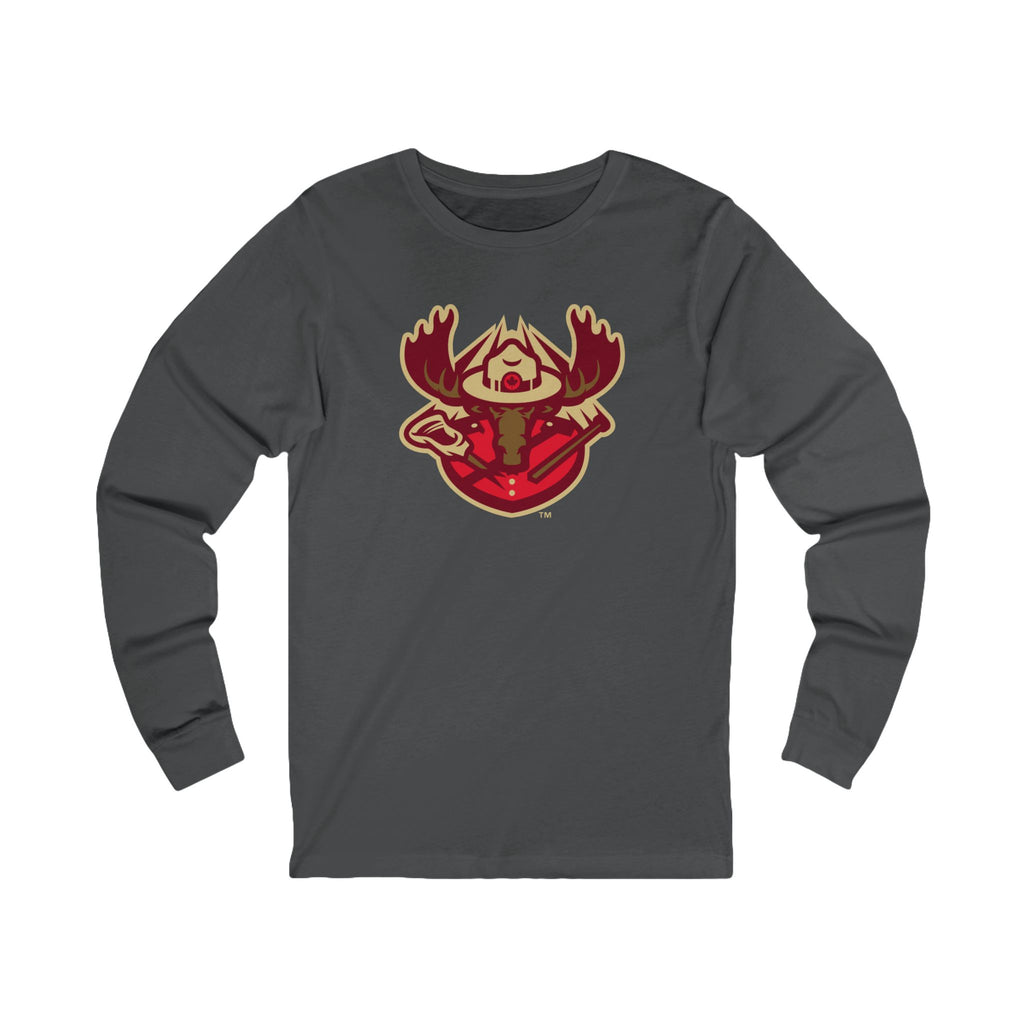 NLL UnBOXed London Mounties Lacrosse Logo Long-Sleeve Tee
