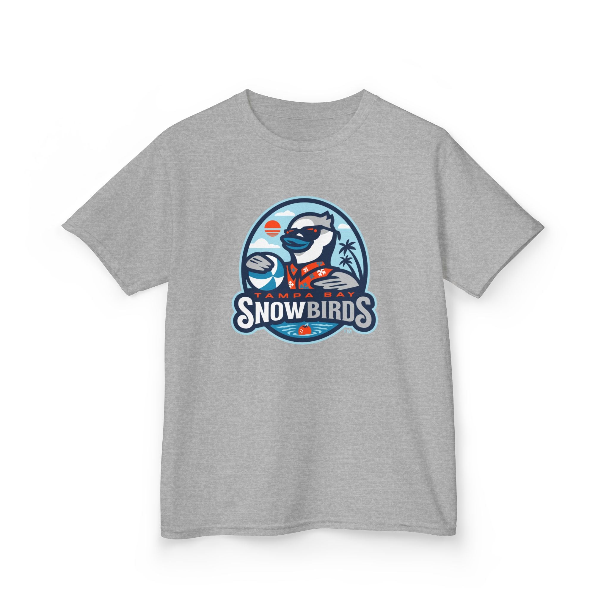 NLL UnBOXed Tampa Bay Snowbirds Primary Logo Youth Tee