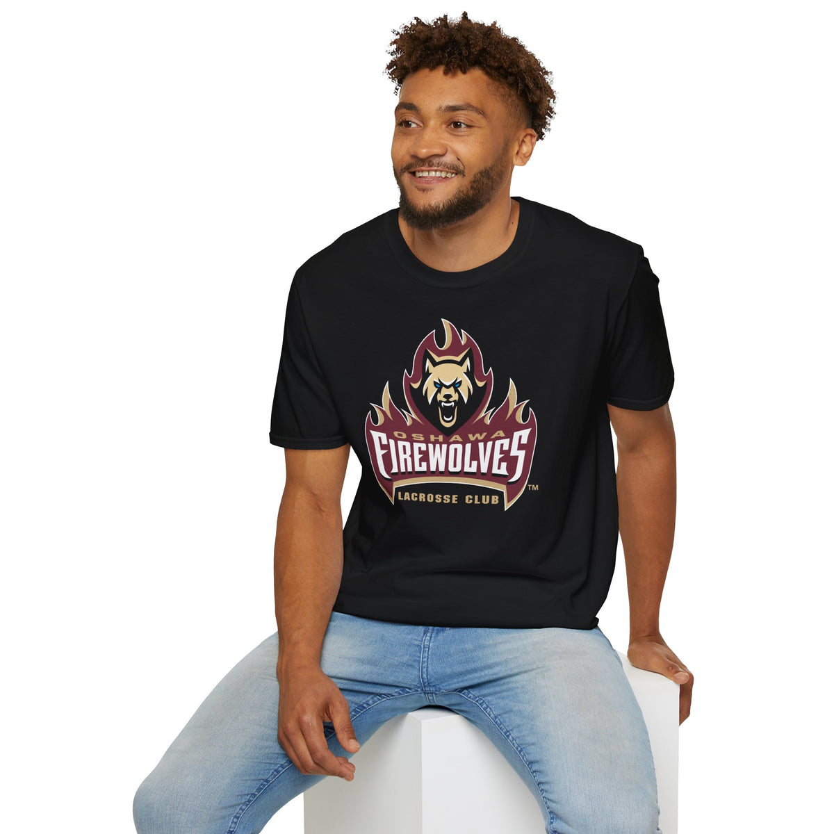 NLL Oshawa FireWolves Primary Logo T-Shirt
