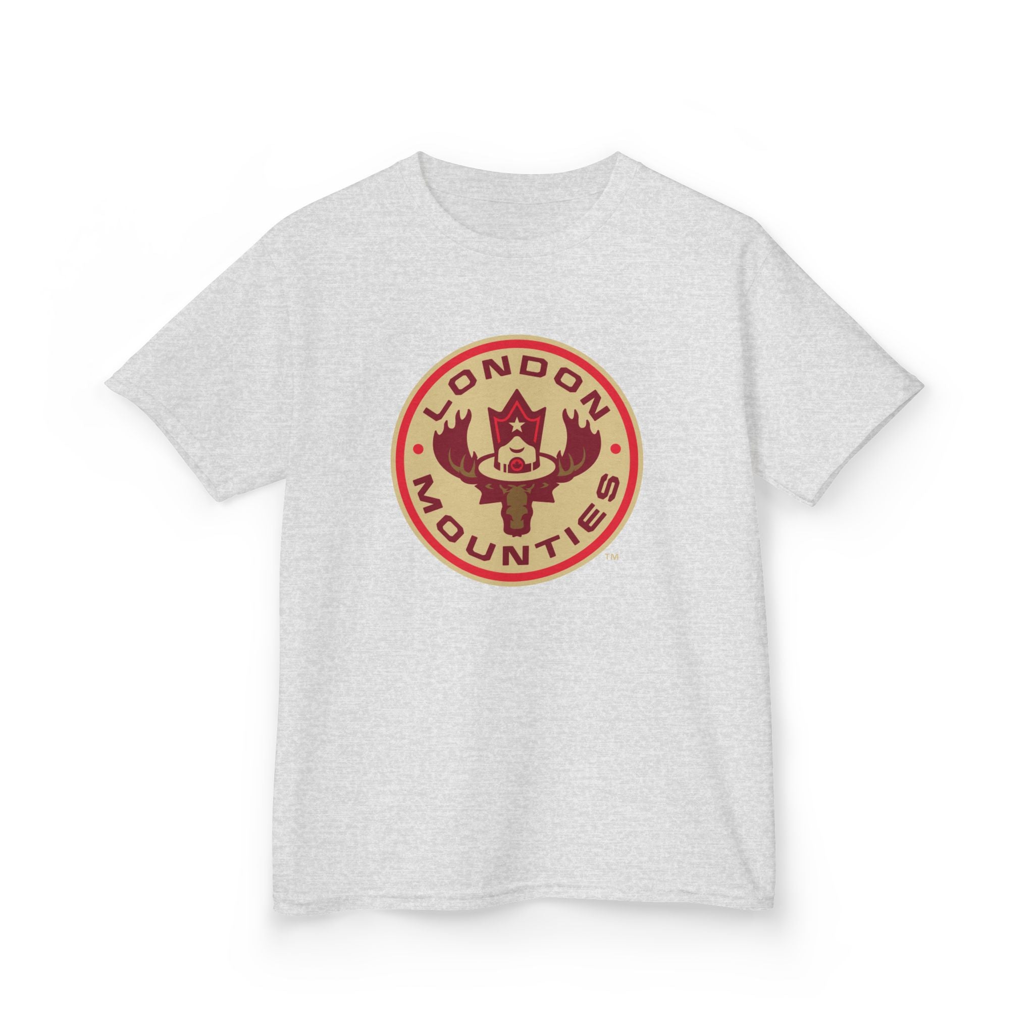 NLL UnBOXed London Mounties Primary Logo Youth Tee