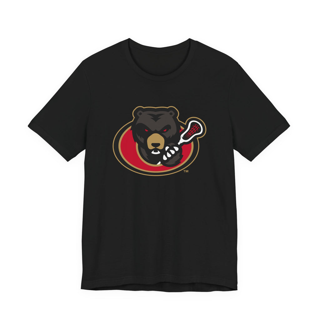 NLL Ottawa Black Bears Primary Logo Short-Sleeve Tee