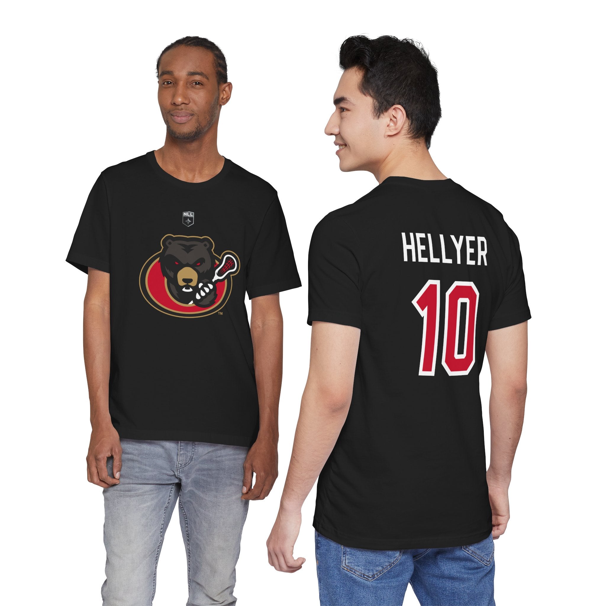 NLL Ottawa Black Bears Rob Hellyer Short-Sleeve Tee