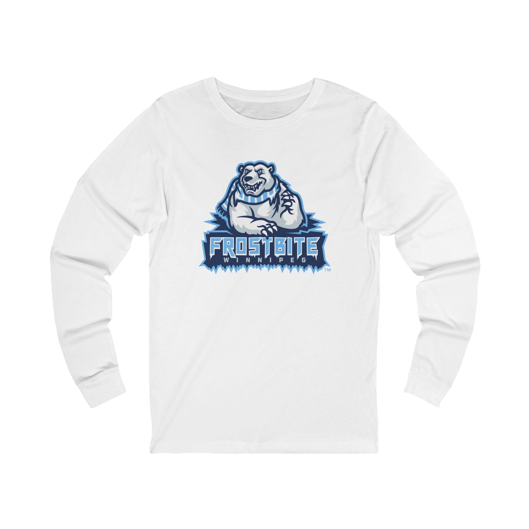 NLL UnBOXed Winnipeg Frostbite Primary Logo Long-Sleeve Tee