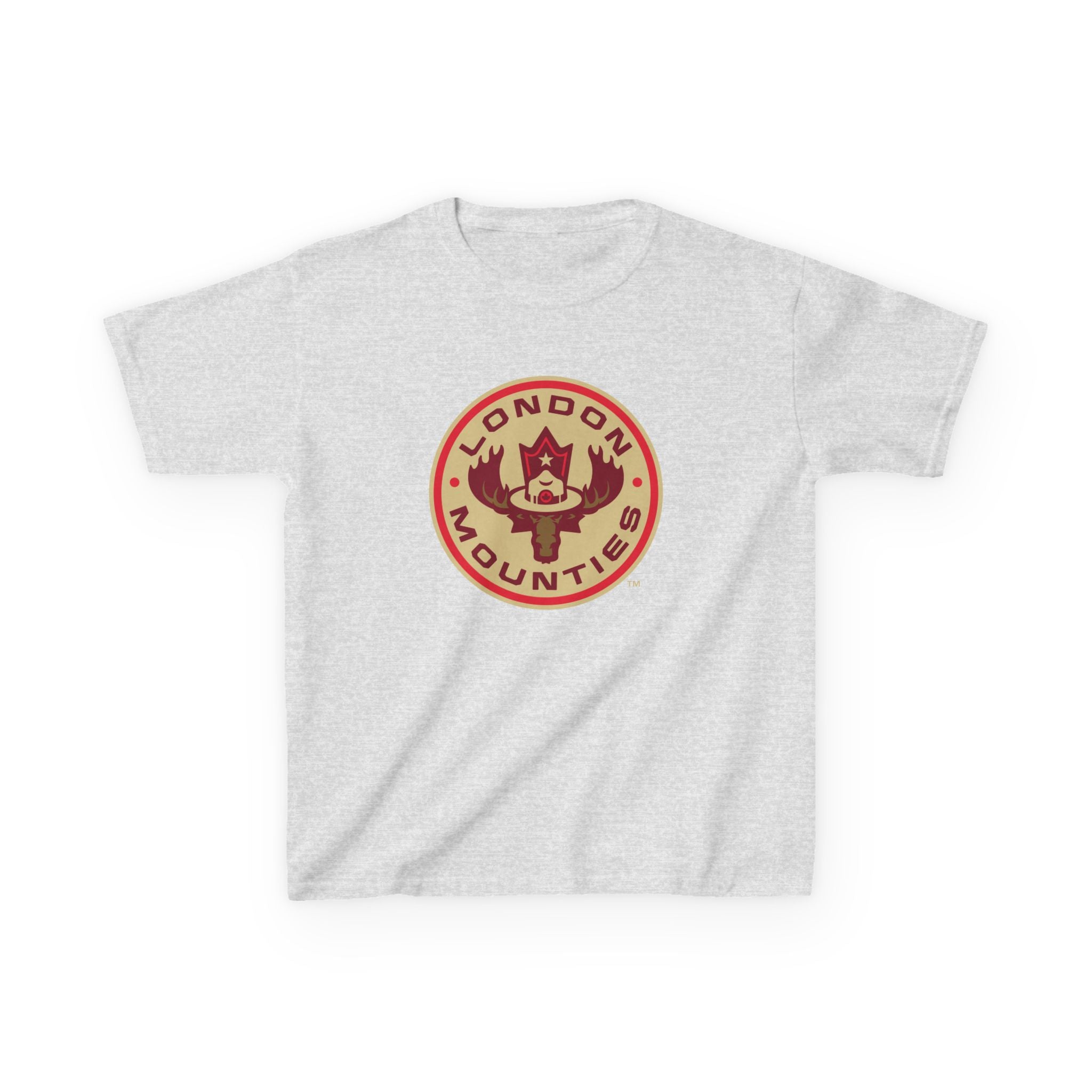NLL UnBOXed London Mounties Primary Logo Youth Tee