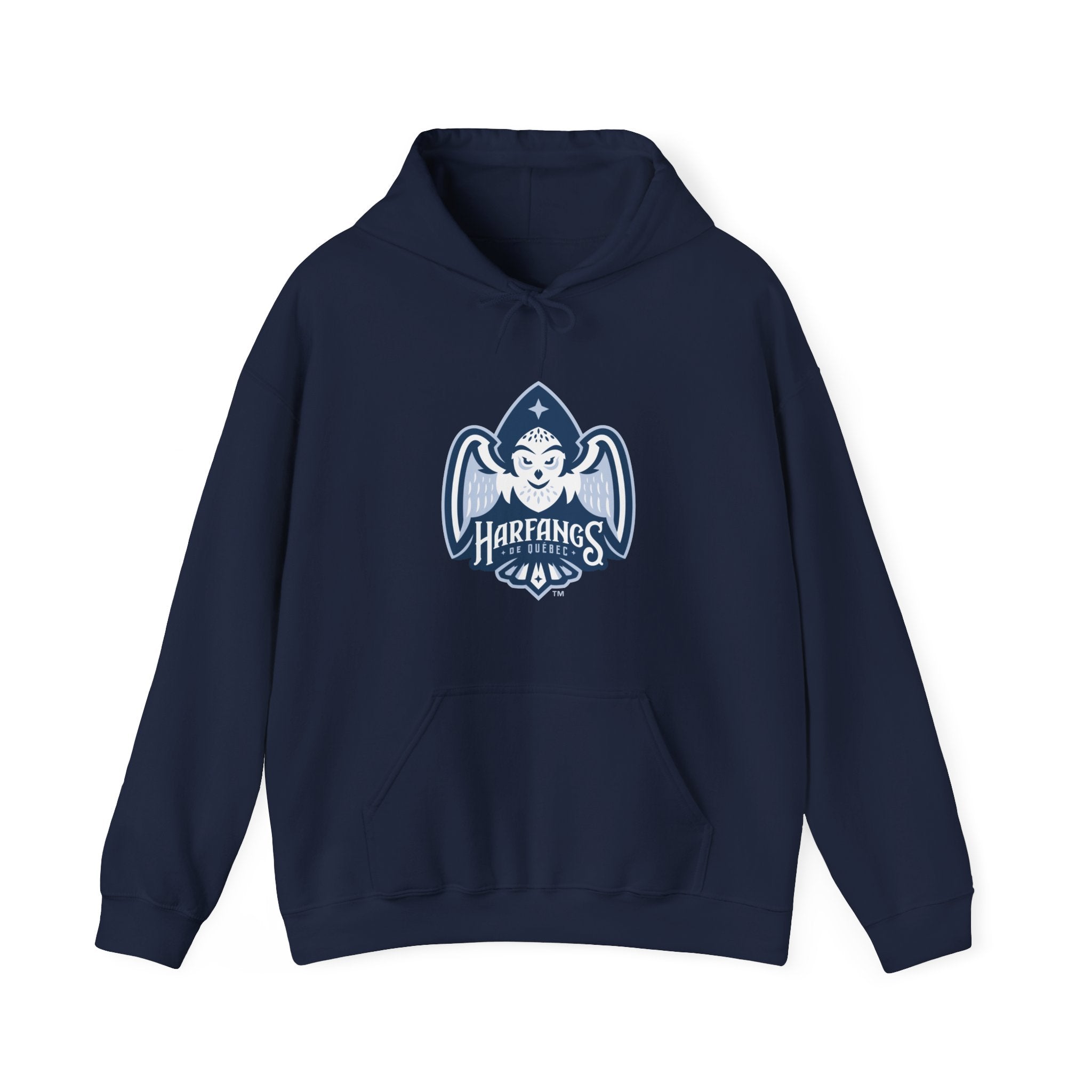 NLL UnBOXed Québec Harfangs Primary Logo Hoodie