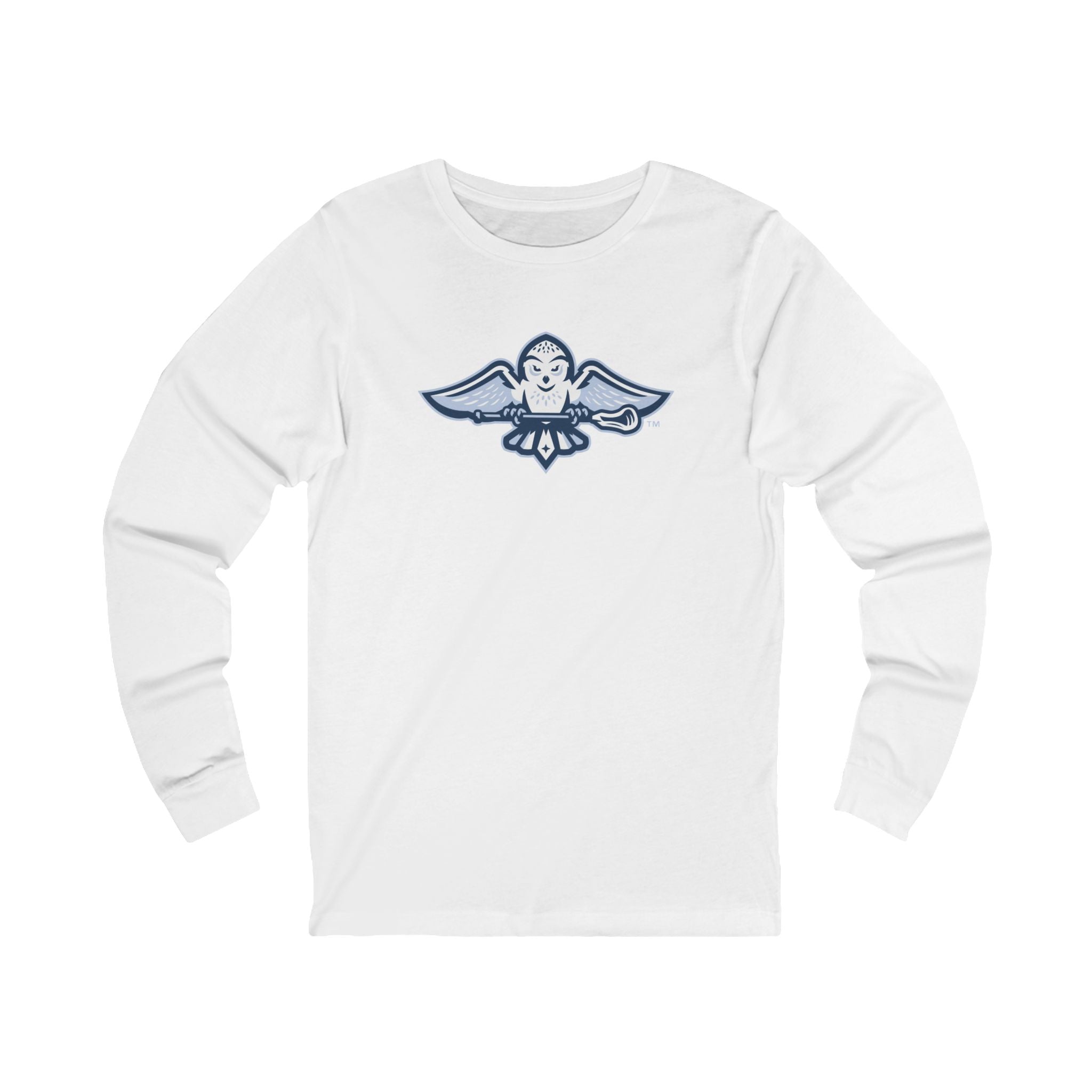 NLL UnBOXed Québec Harfangs Lacrosse Logo Long-Sleeve Tee