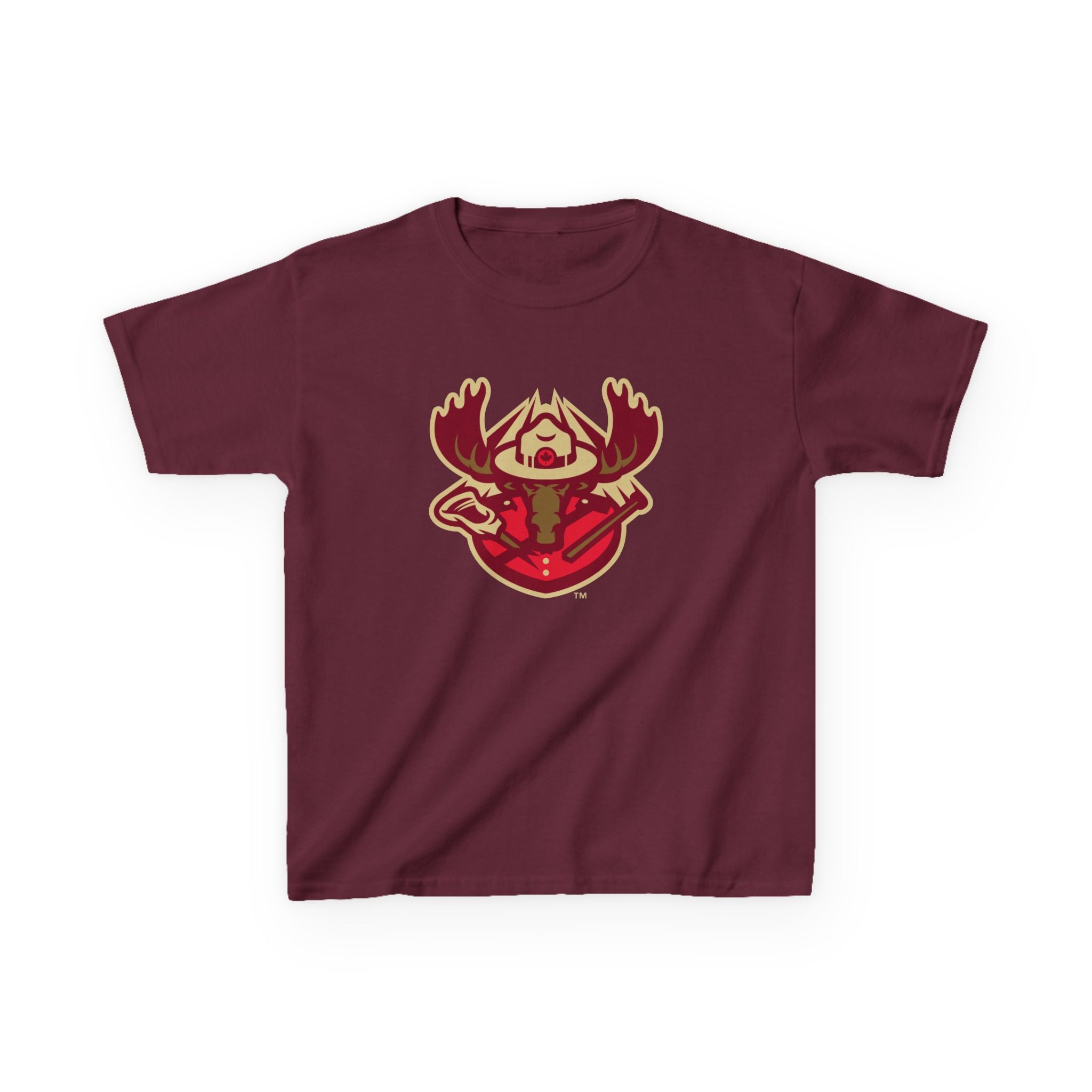 NLL UnBOXed London Mounties Lacrosse Logo Youth Short-Sleeve Tee
