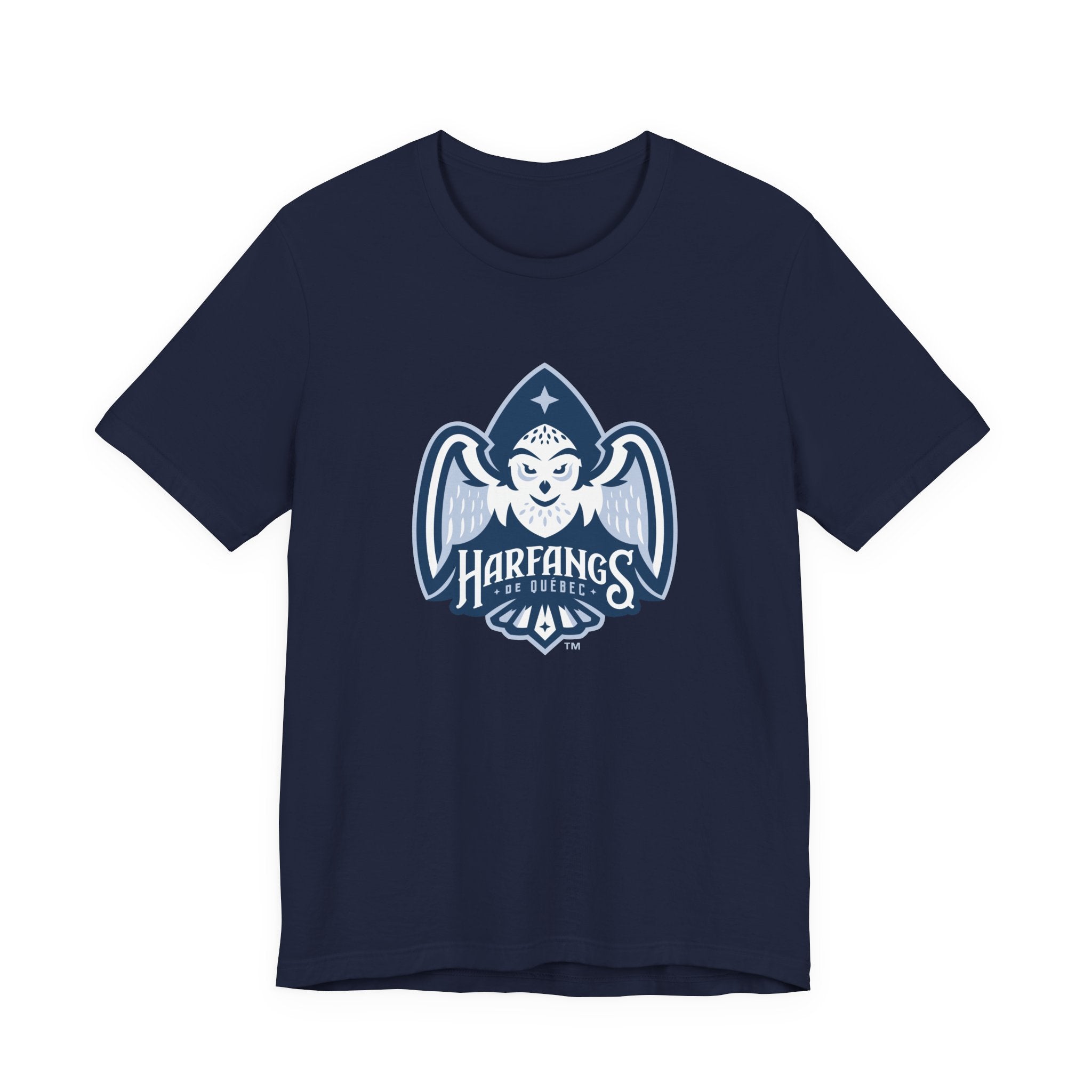 NLL UnBOXed Québec Harfangs Primary Logo Short-Sleeve Tee