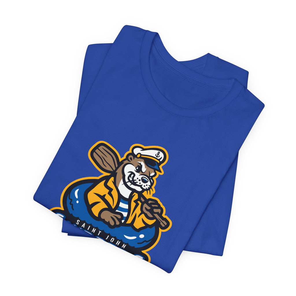 NLL UnBOXed Saint John Skippers Primary Logo Short-Sleeve Tee