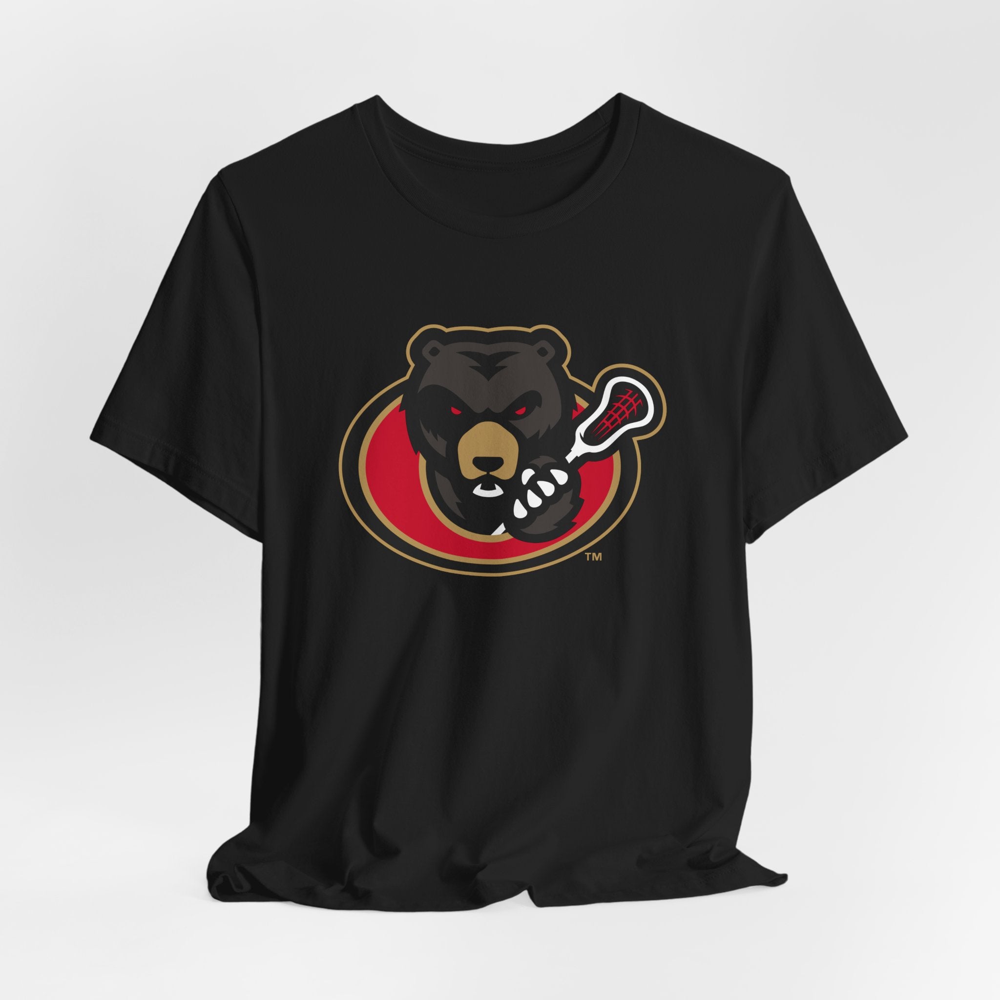 NLL Ottawa Black Bears Primary Logo Short-Sleeve Tee