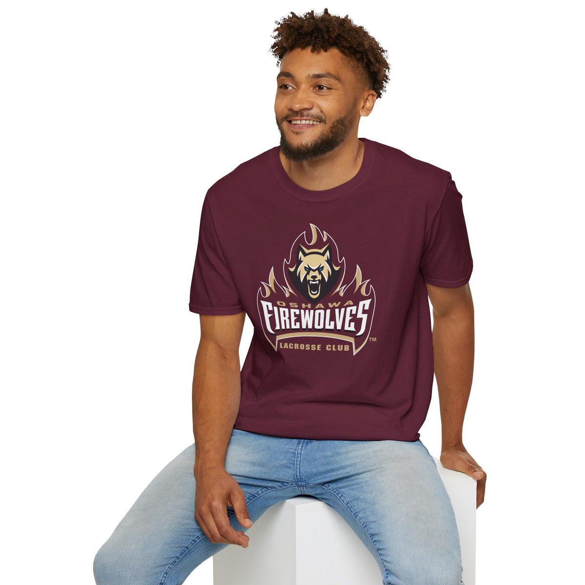 NLL Oshawa FireWolves Primary Logo T-Shirt