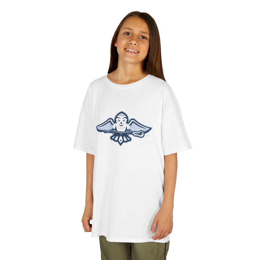 NLL UnBOXed Québec Harfangs Lacrosse Logo Youth Tee