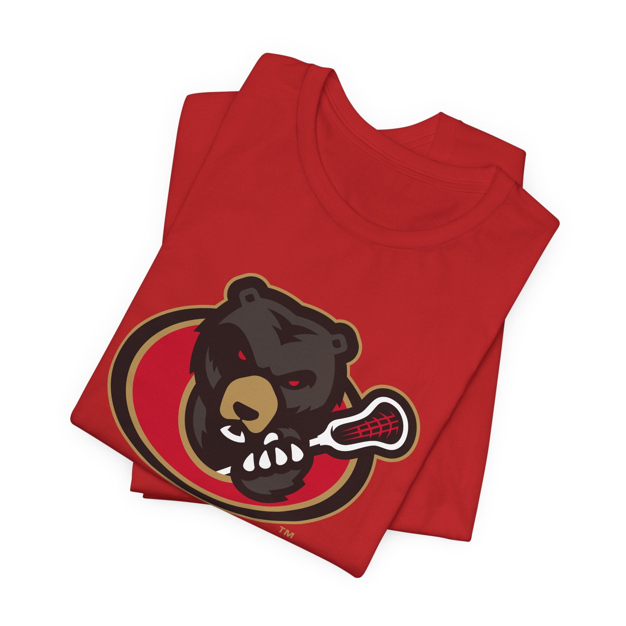 NLL Ottawa Black Bears Primary Logo Short-Sleeve Tee