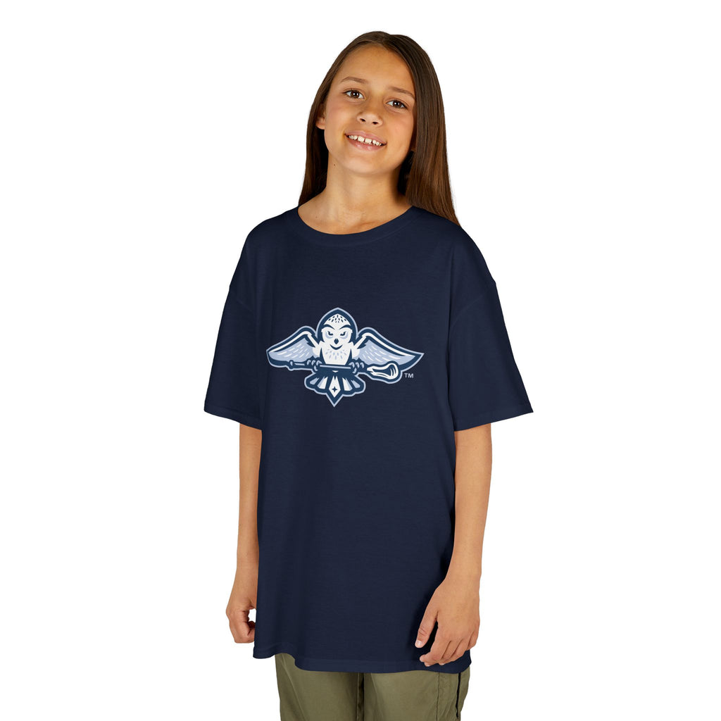 NLL UnBOXed Québec Harfangs Lacrosse Logo Youth Tee