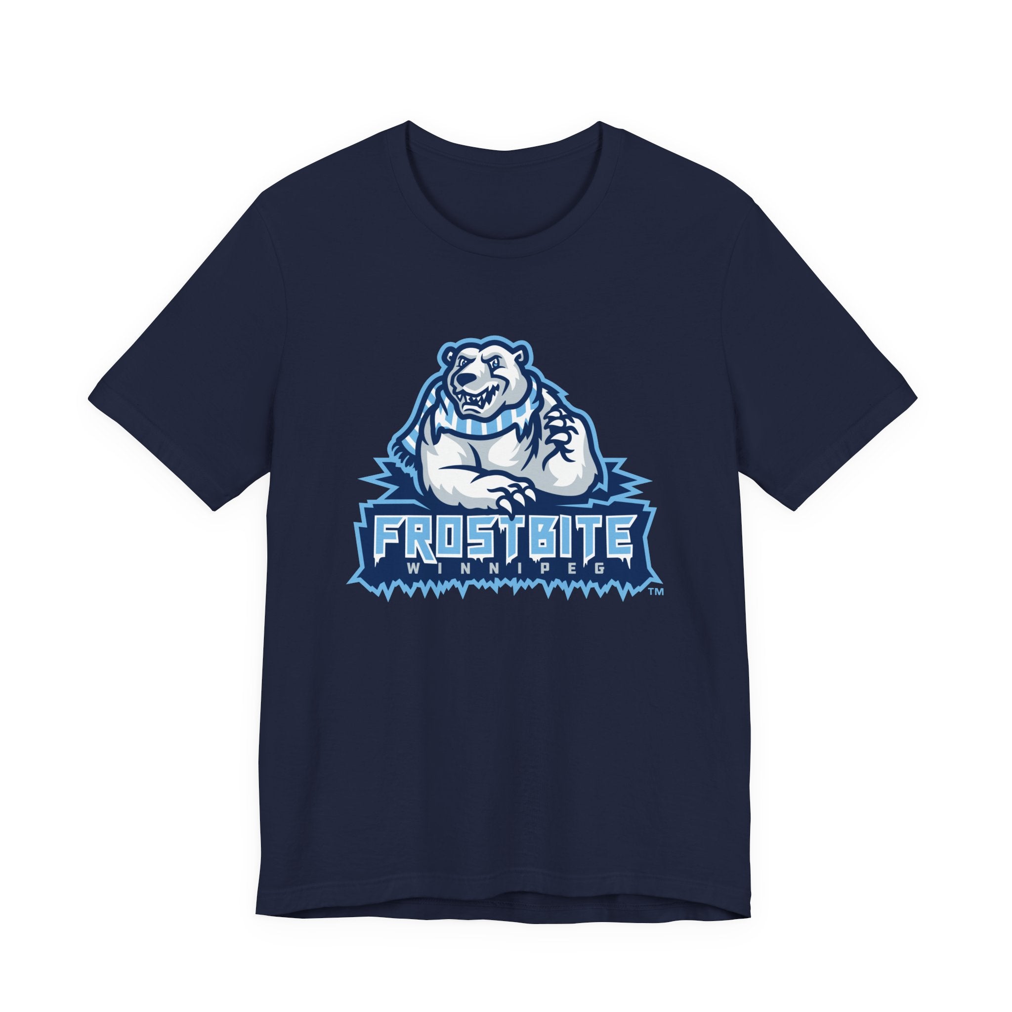 NLL UnBOXed Winnipeg Frostbite Primary Logo Short-Sleeve Tee