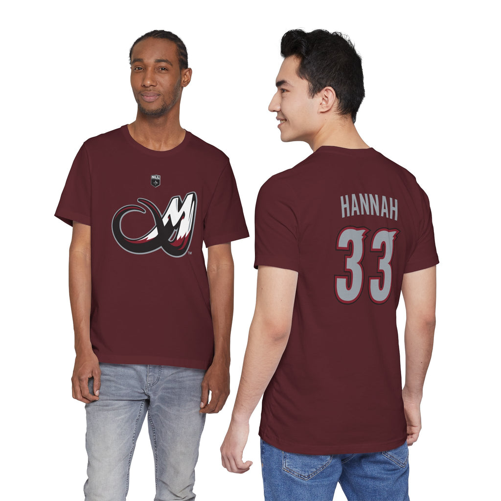 NLL Colorado Mammoth Jack Hannah Short-Sleeve Tee