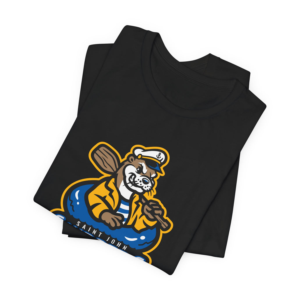 NLL UnBOXed Saint John Skippers Primary Logo Short-Sleeve Tee