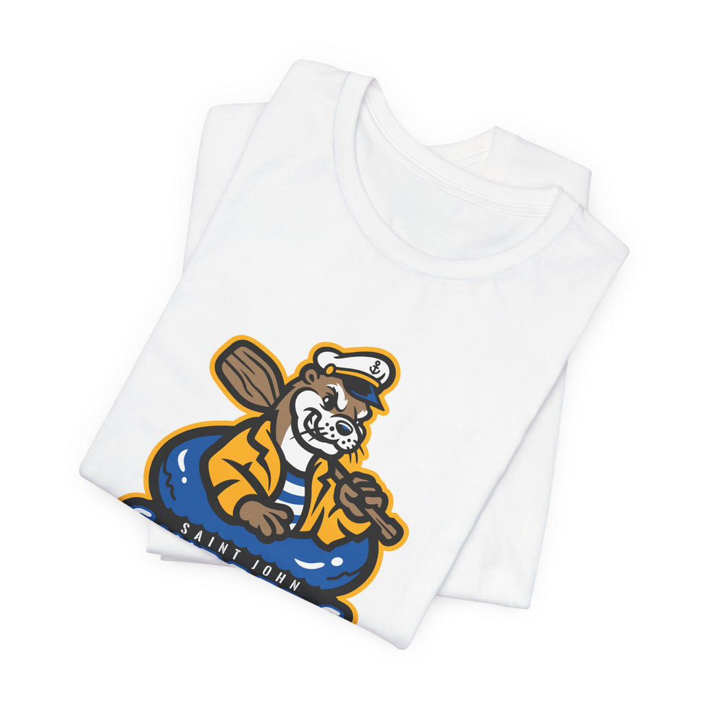 NLL UnBOXed Saint John Skippers Primary Logo Short-Sleeve Tee