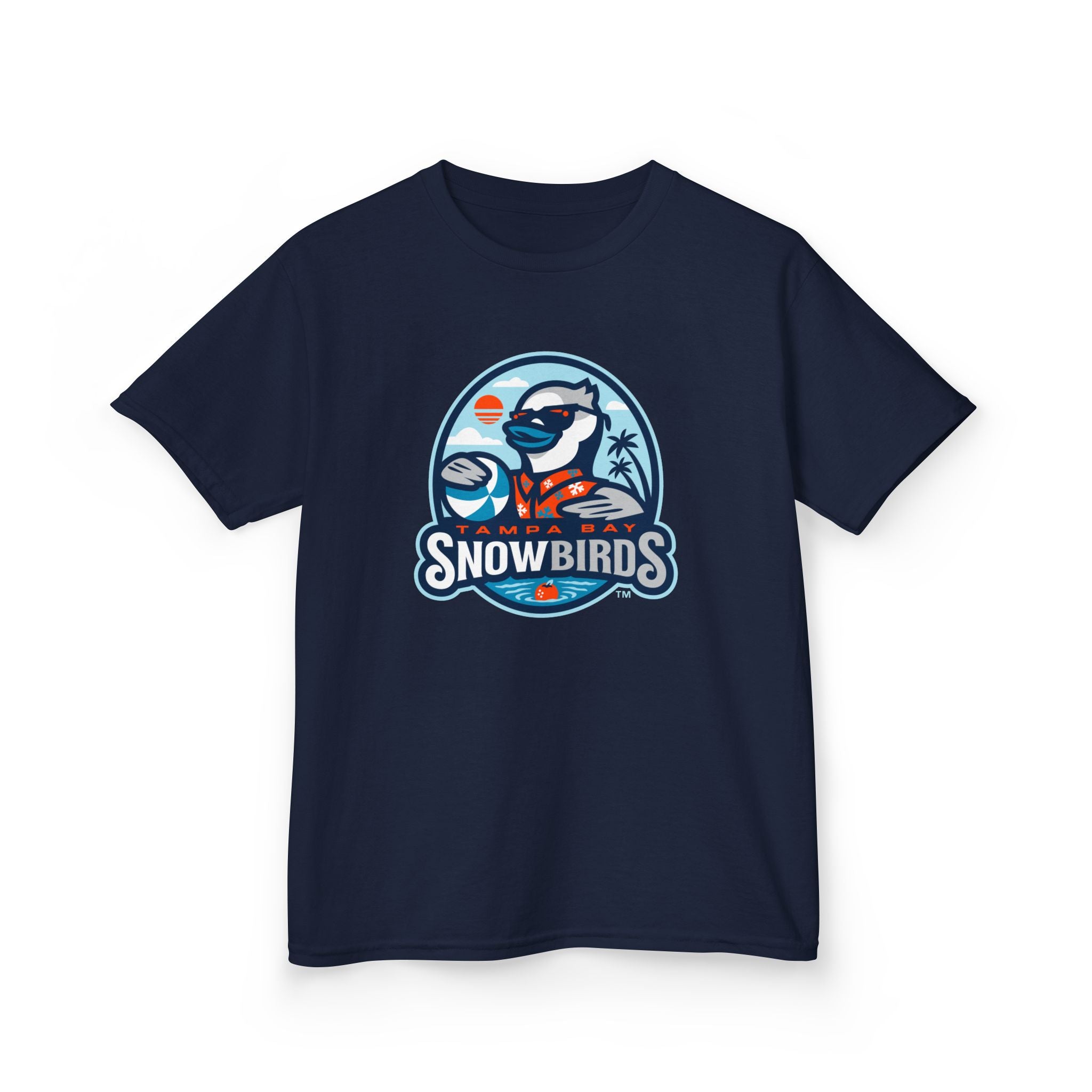 NLL UnBOXed Tampa Bay Snowbirds Primary Logo Youth Tee
