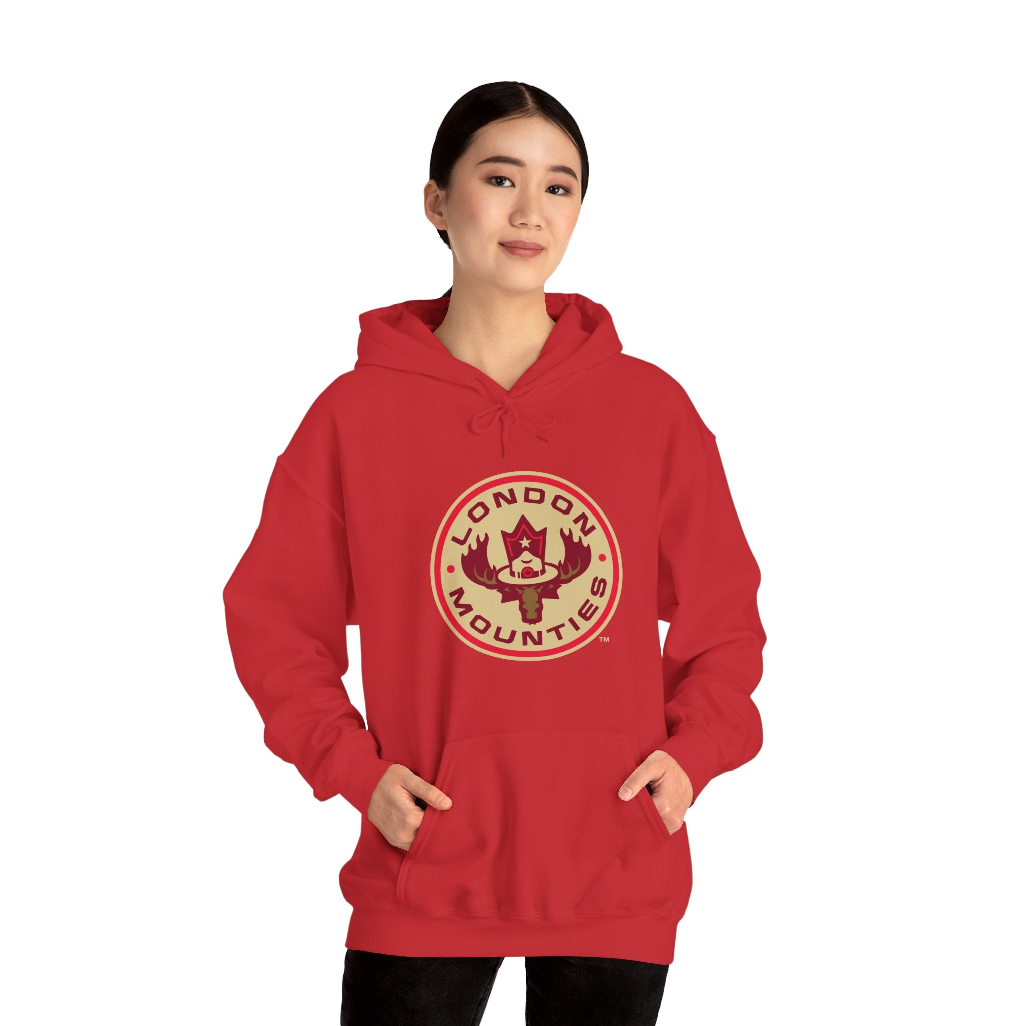 NLL UnBOXed London Mounties Primary Logo Hoodie