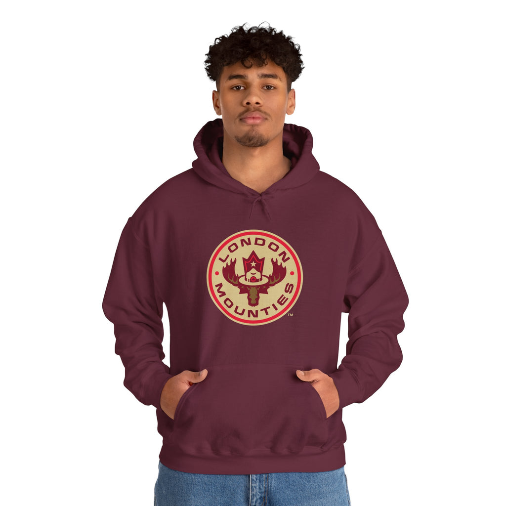 NLL UnBOXed London Mounties Primary Logo Hoodie