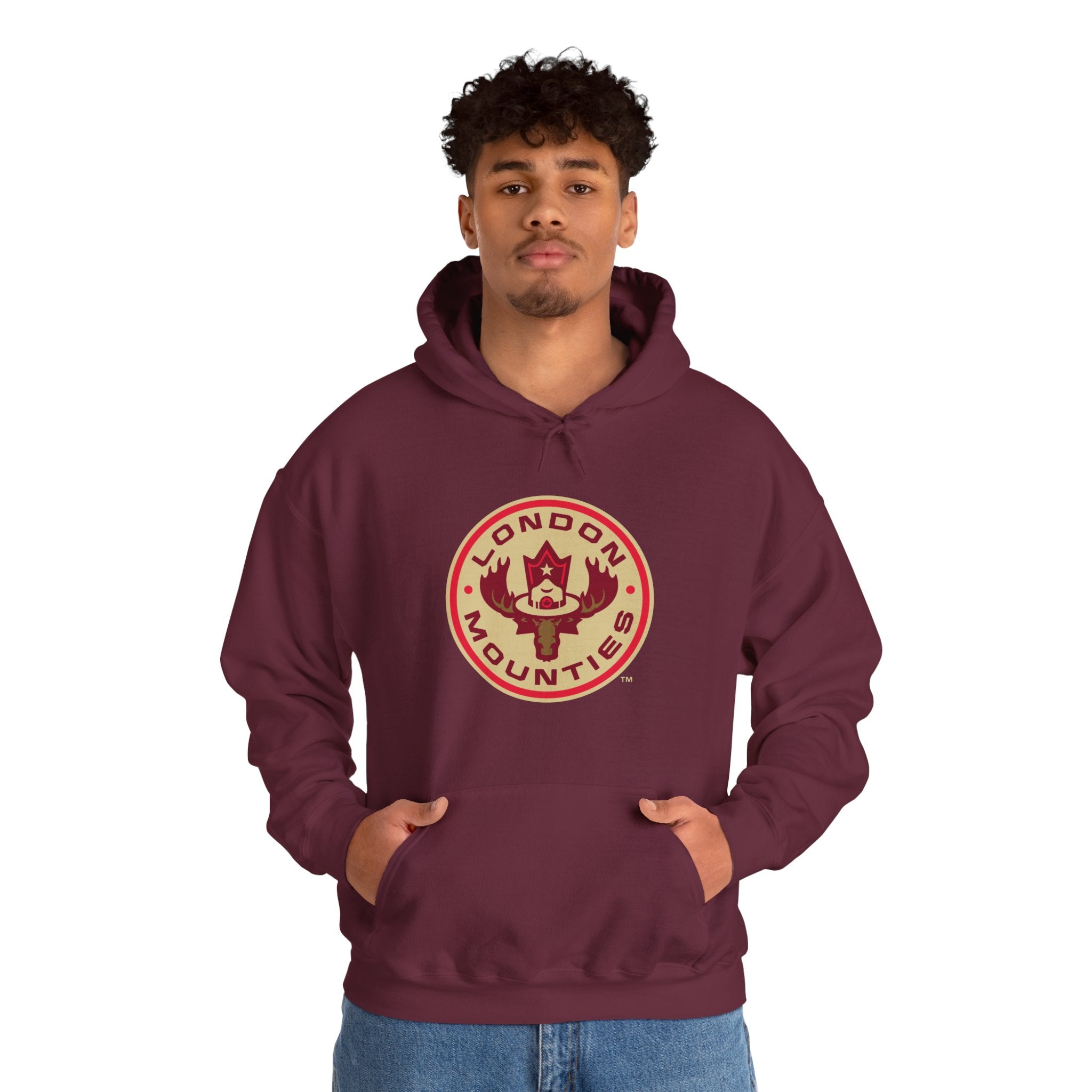 NLL UnBOXed London Mounties Primary Logo Hoodie
