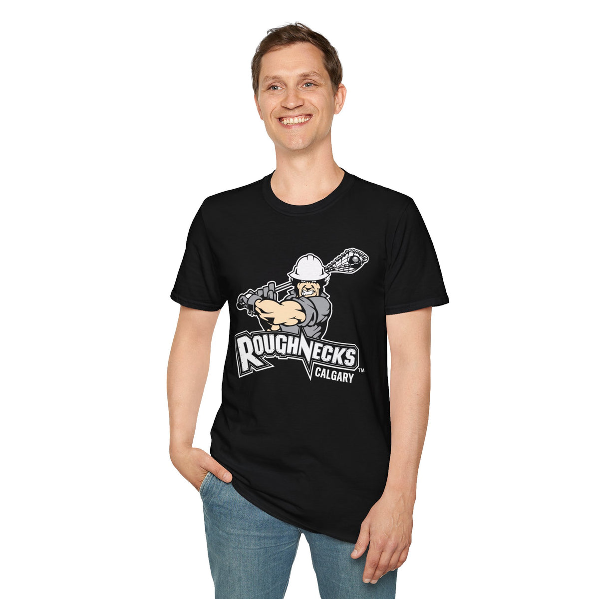NLL Calgary Roughnecks Primary Logo T-Shirt