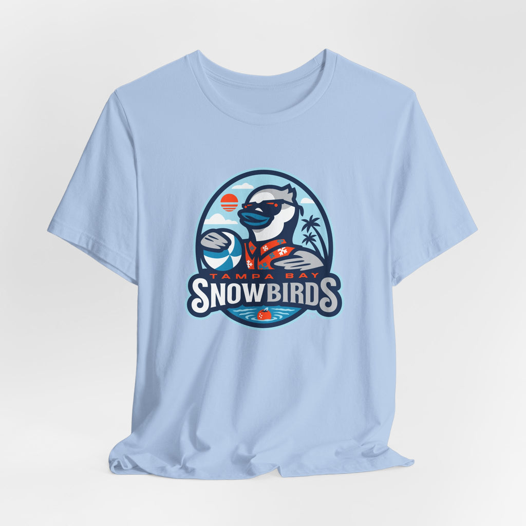 NLL UnBOXed Tampa Bay Snowbirds Primary Logo Short-Sleeve Tee