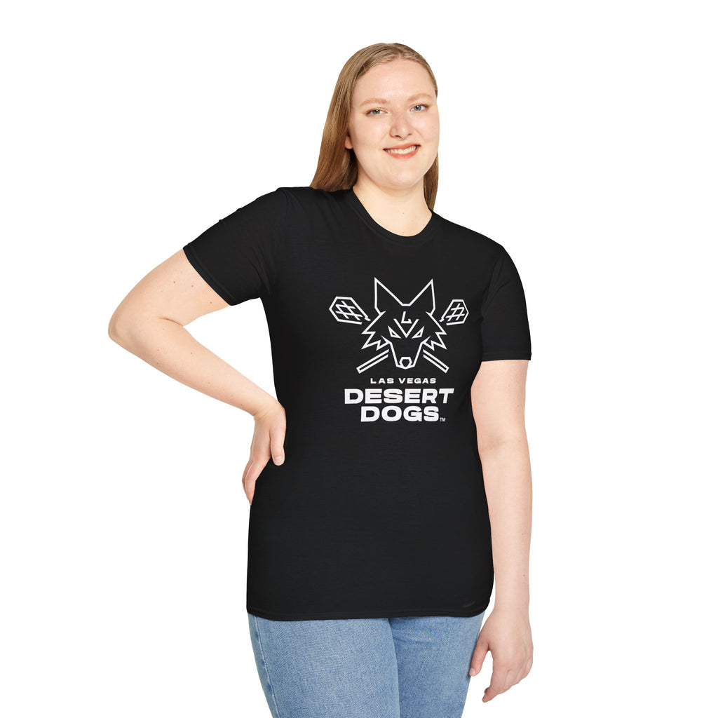 NLL Las Vegas Desert Dogs Primary Logo T-Shirt