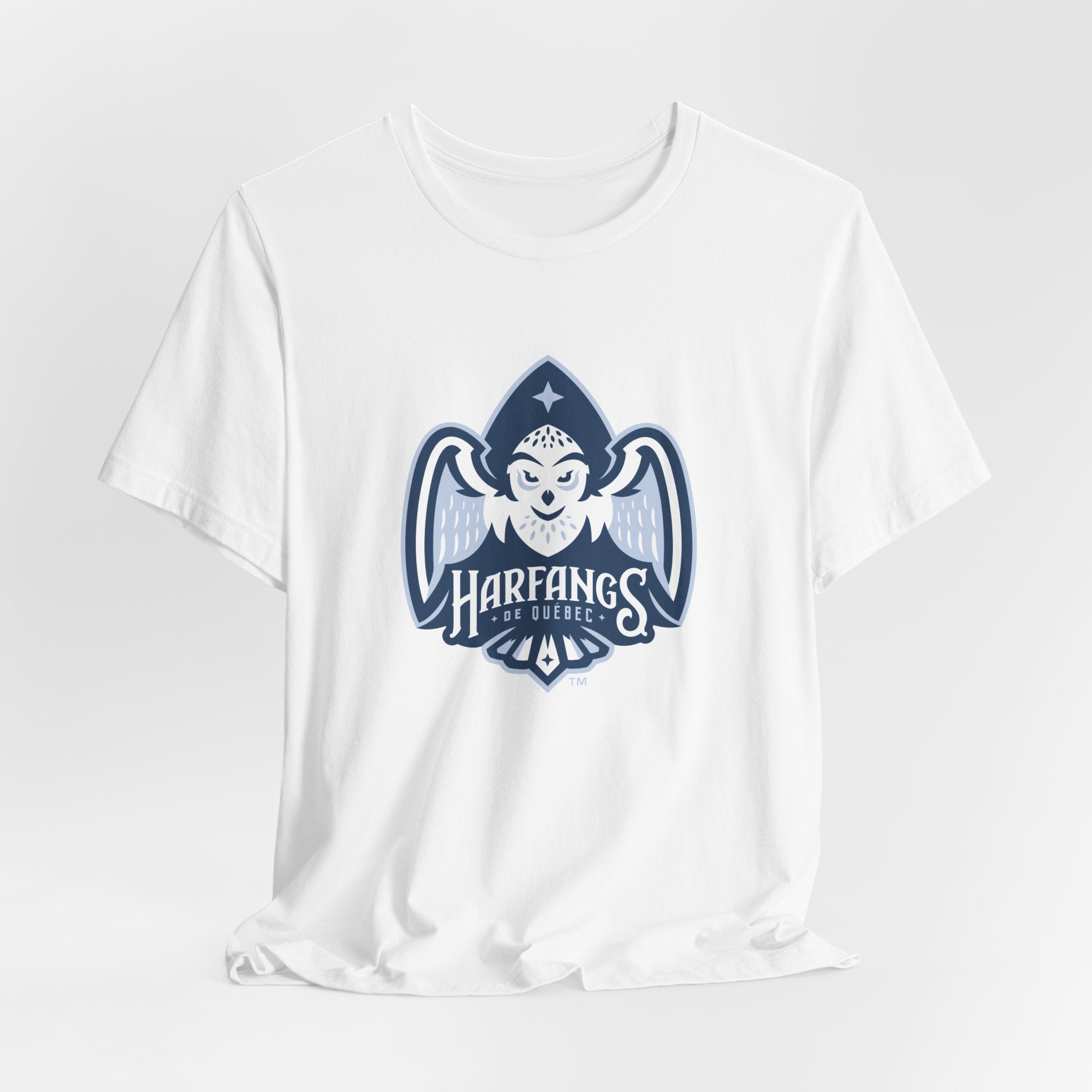 NLL UnBOXed Québec Harfangs Primary Logo Short-Sleeve Tee