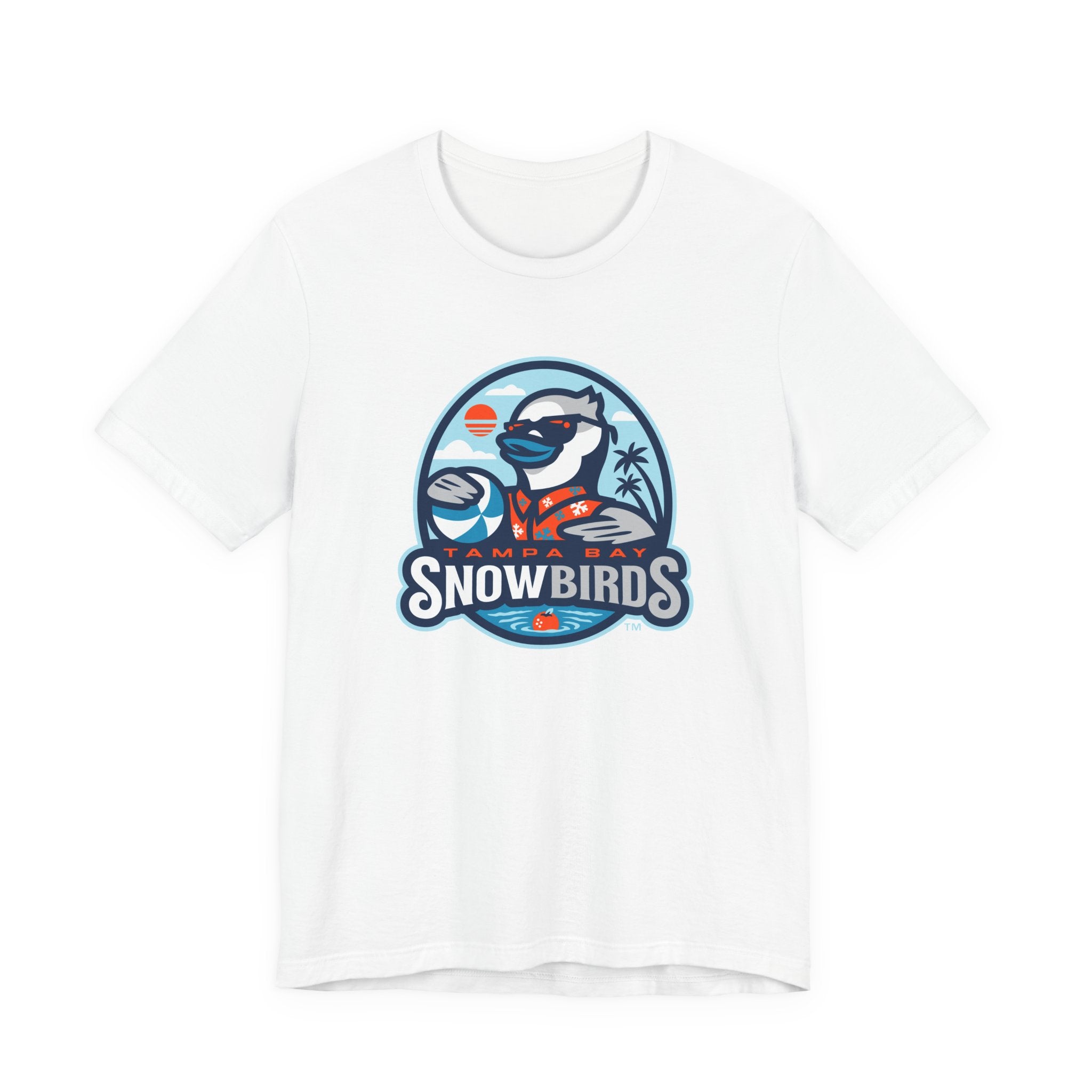T-shirt à manches courtes NLL UnBOXed Tampa Bay Snowbirds (logo principal)