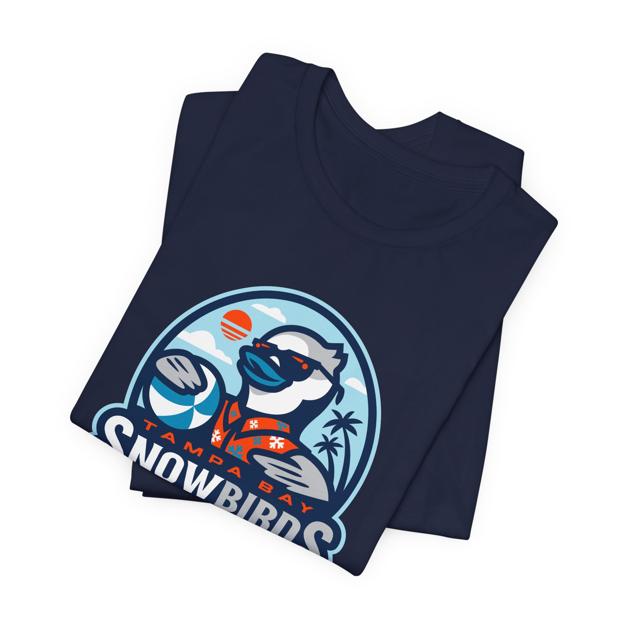 T-shirt à manches courtes NLL UnBOXed Tampa Bay Snowbirds (logo principal)