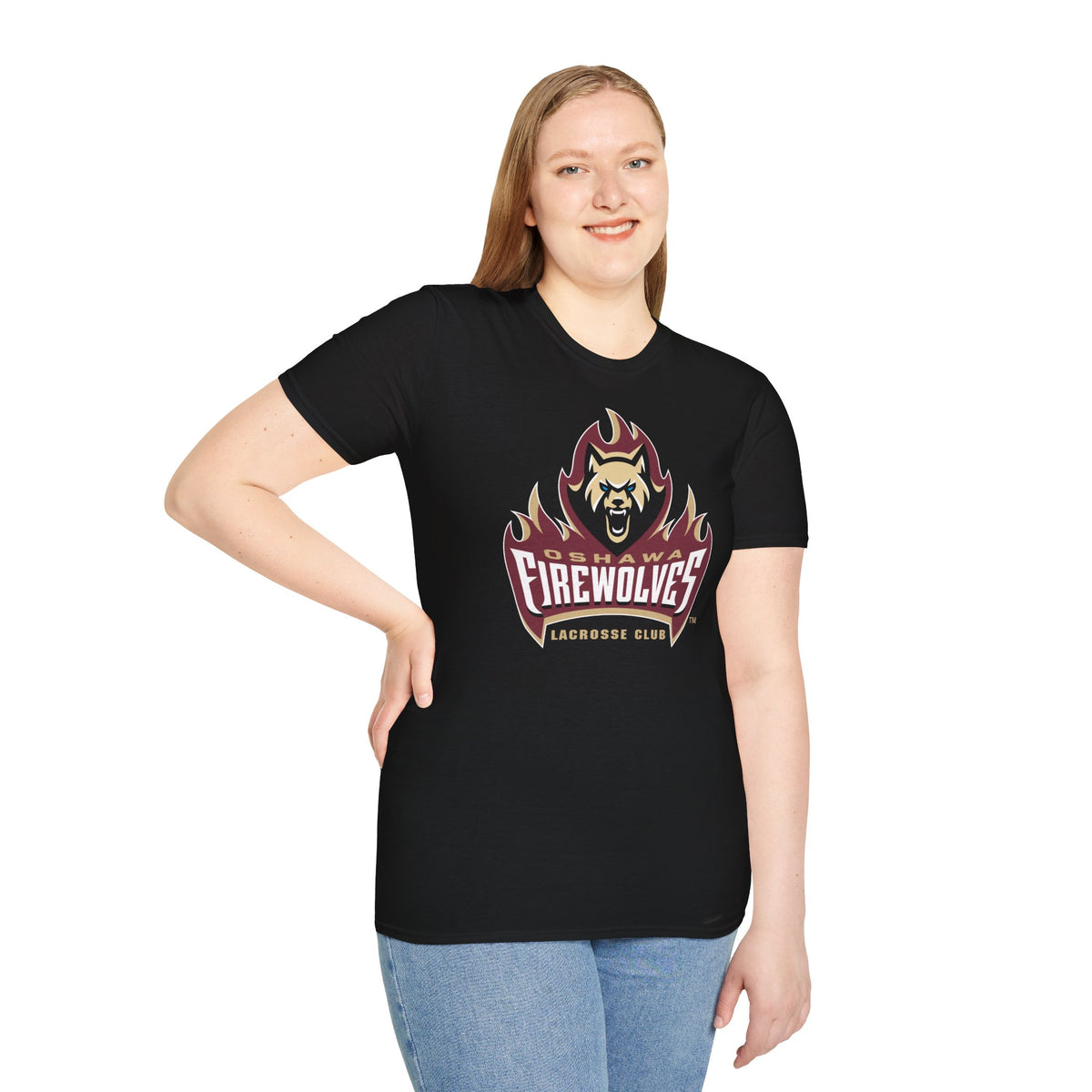 NLL Oshawa FireWolves Primary Logo T-Shirt