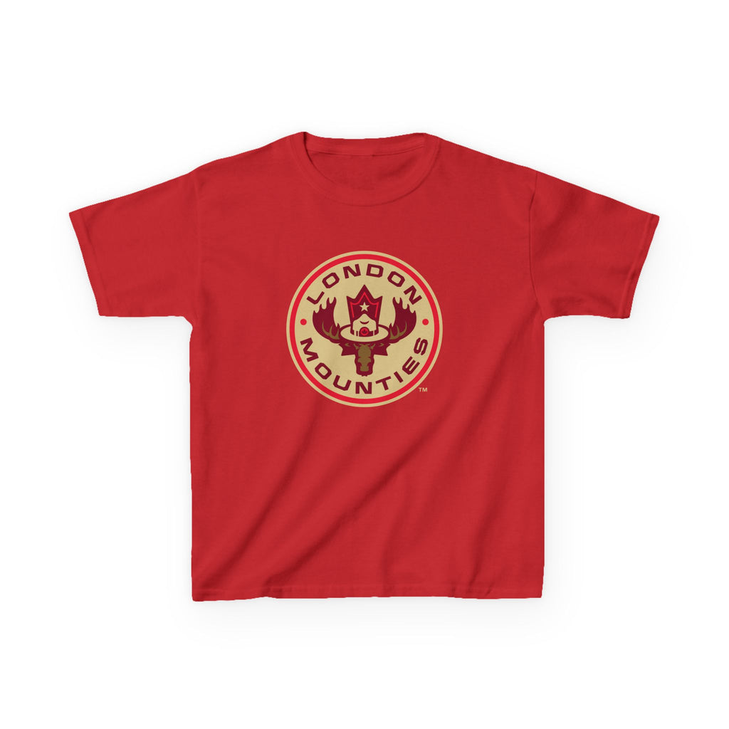 NLL UnBOXed London Mounties Primary Logo Youth Tee