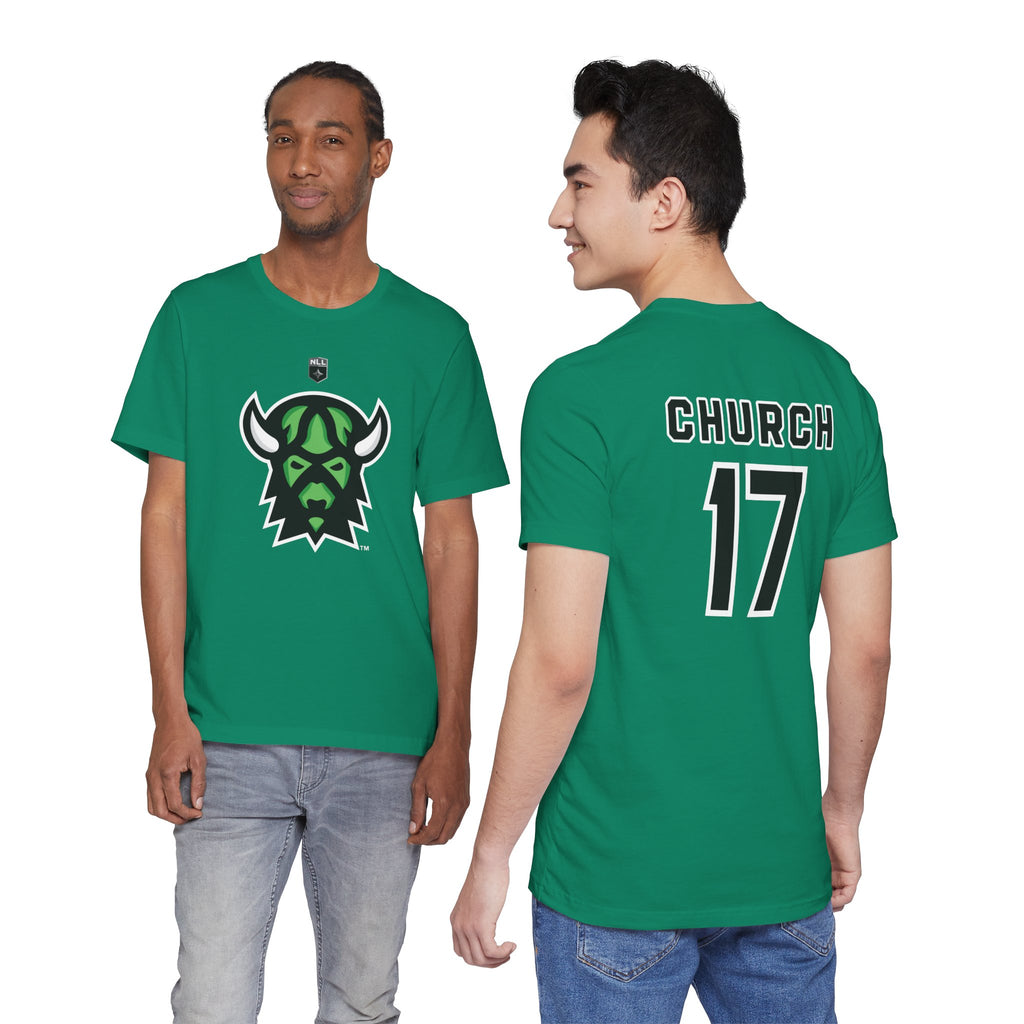 NLL Saskatchewan Rush Robert Church Short-Sleeve Tee