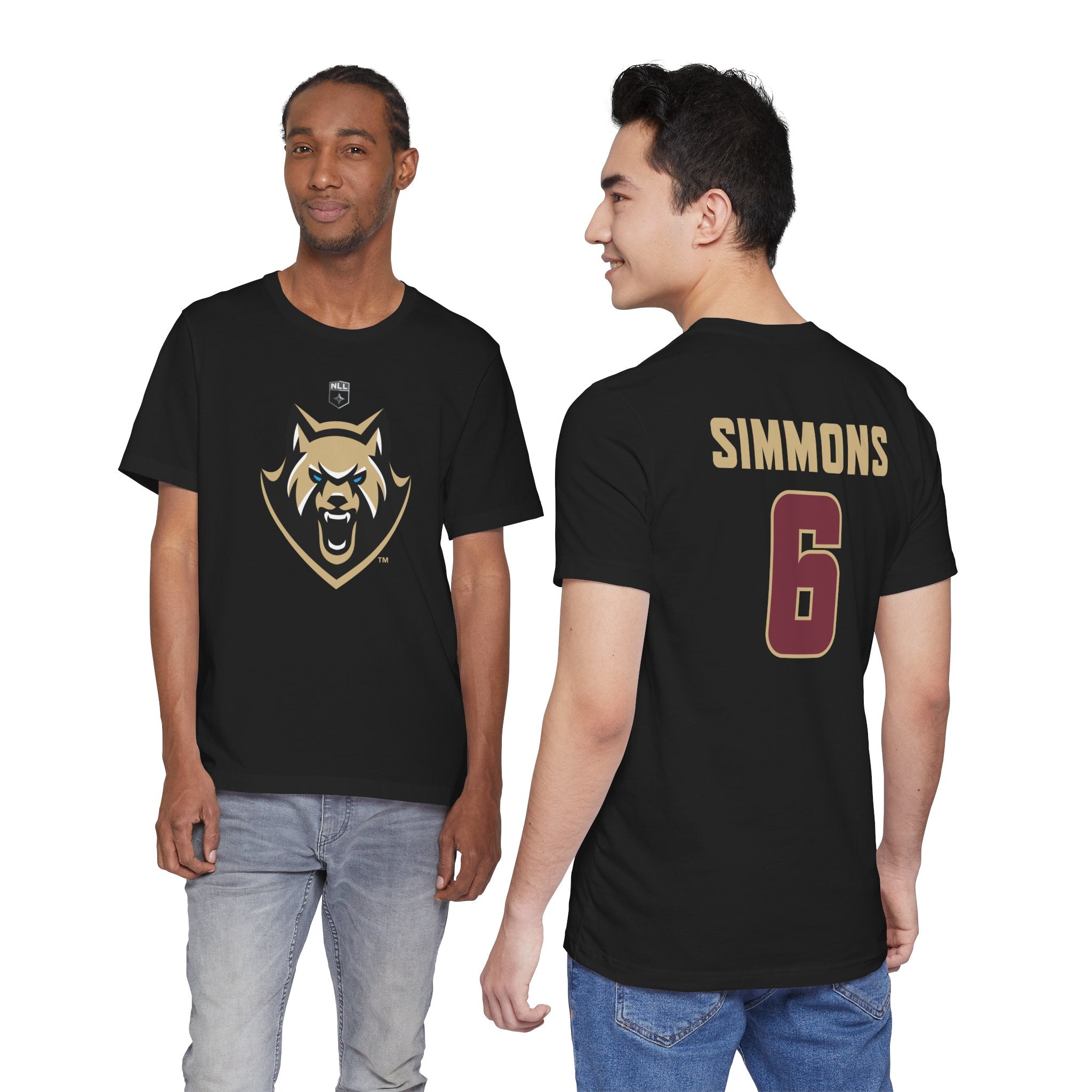 NLL Oshawa FireWolves Alex Simmons Short-Sleeve Tee