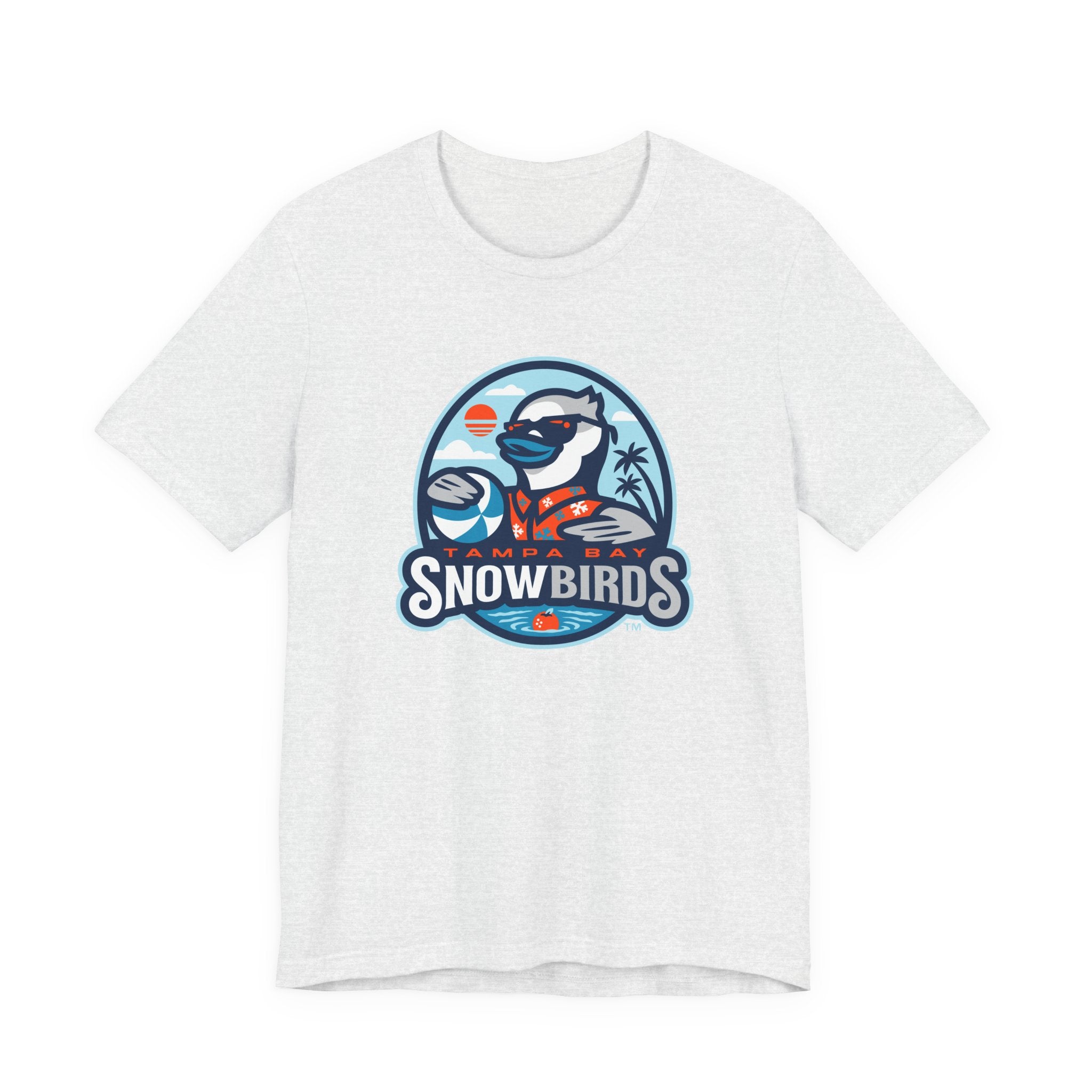 T-shirt à manches courtes NLL UnBOXed Tampa Bay Snowbirds (logo principal)